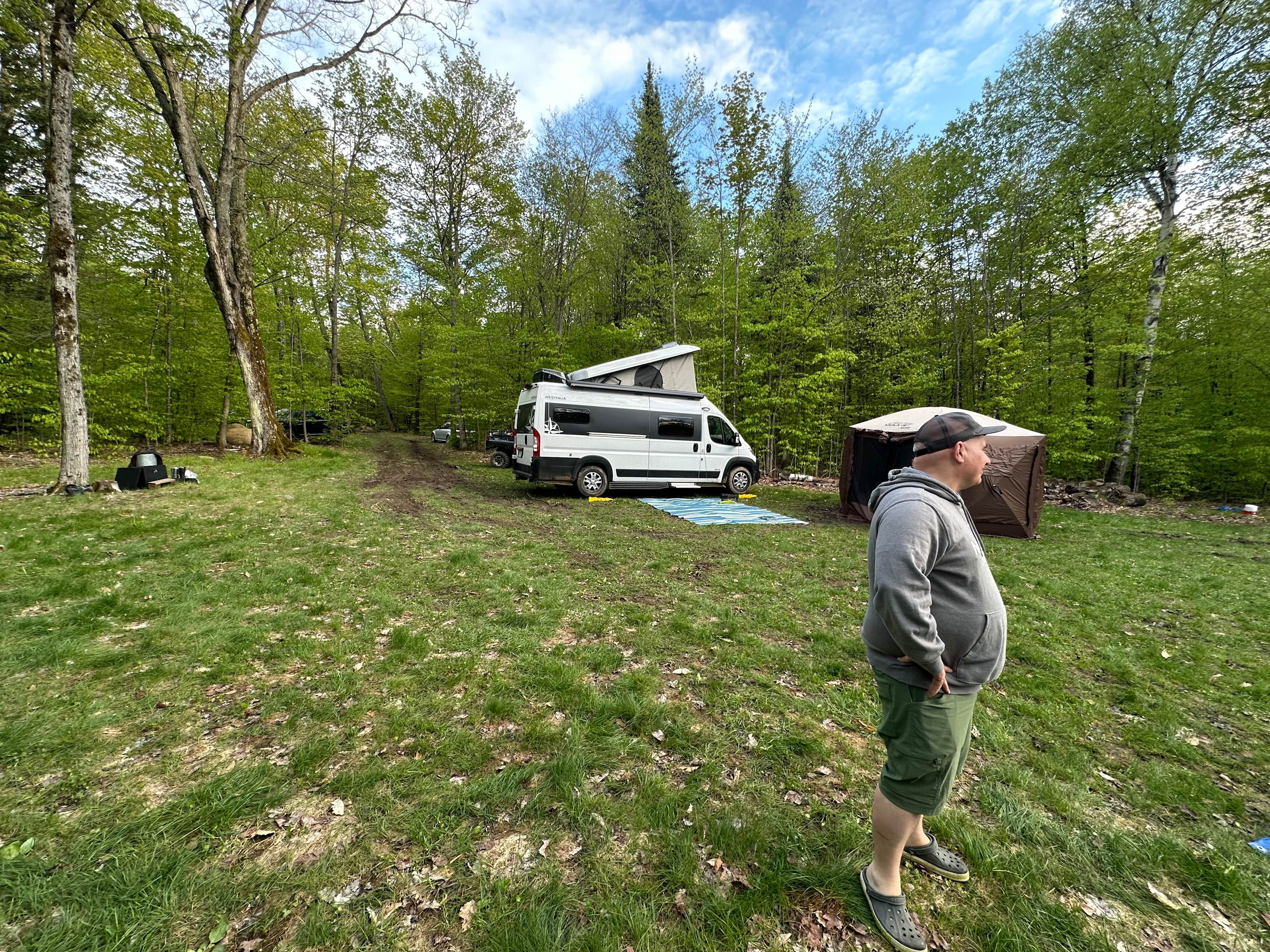 Massive Woodland Campsite