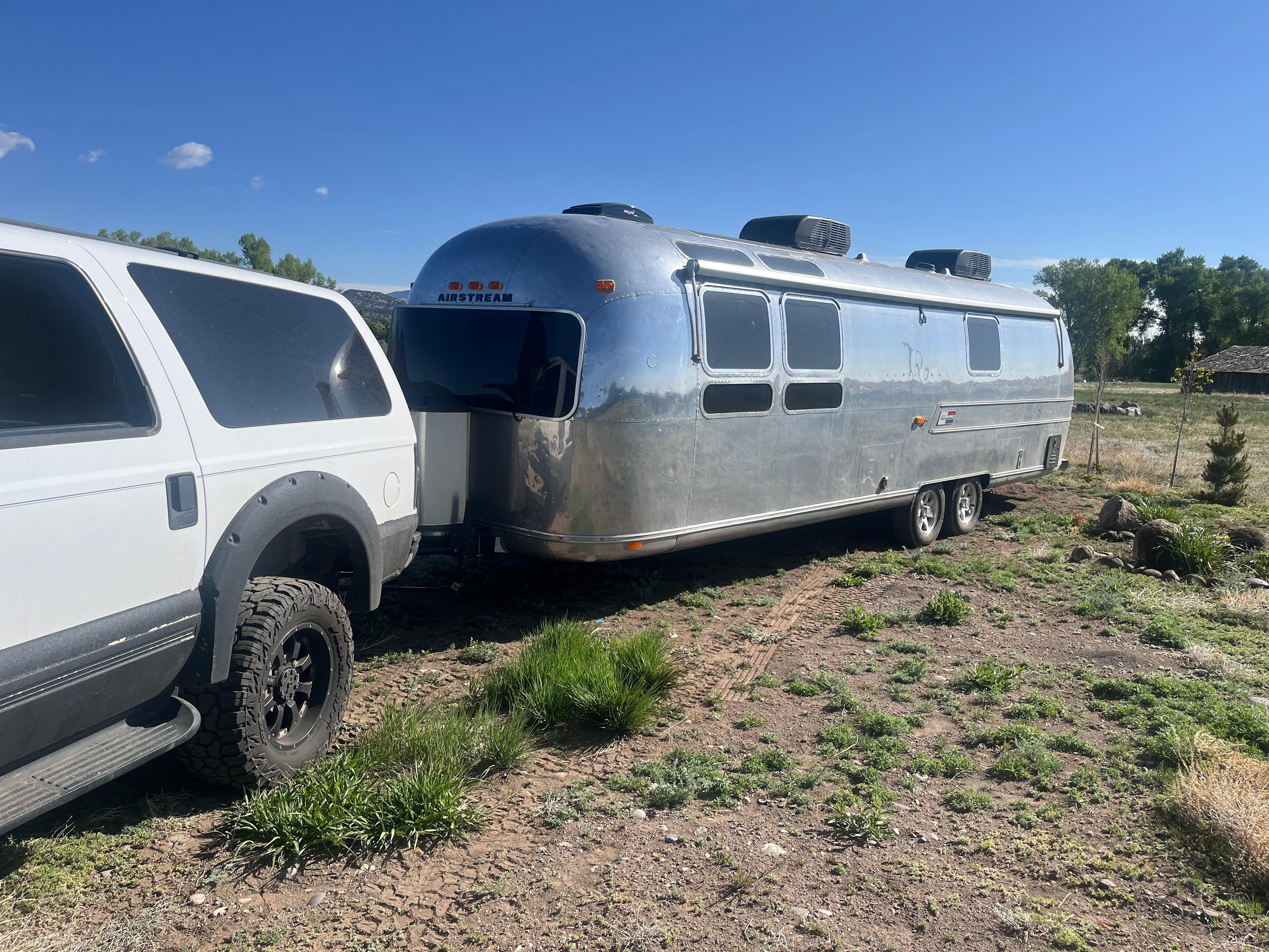 Leaving and parked next to Dump receptacle 