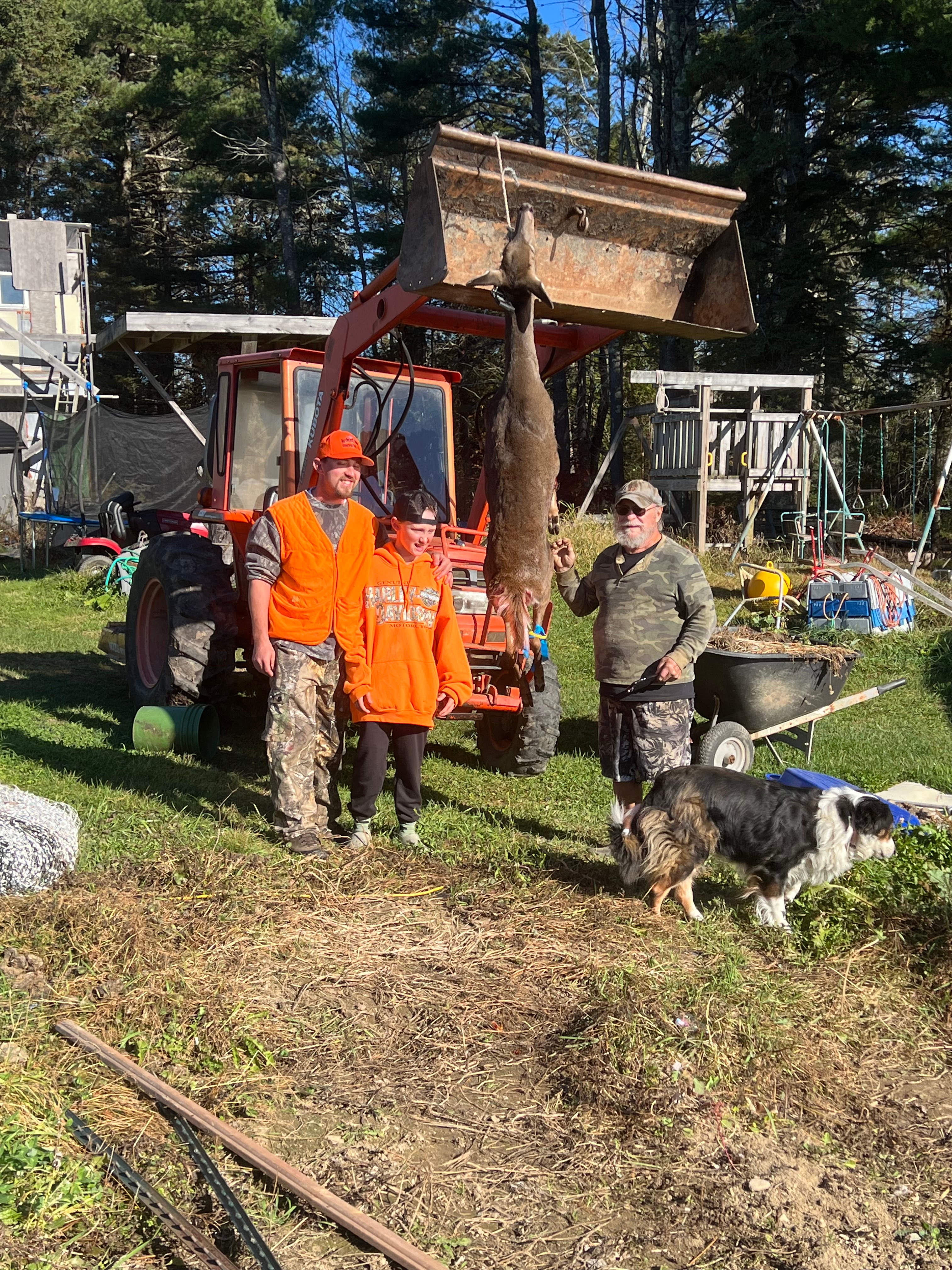 Grandpa Jessie’s backyard