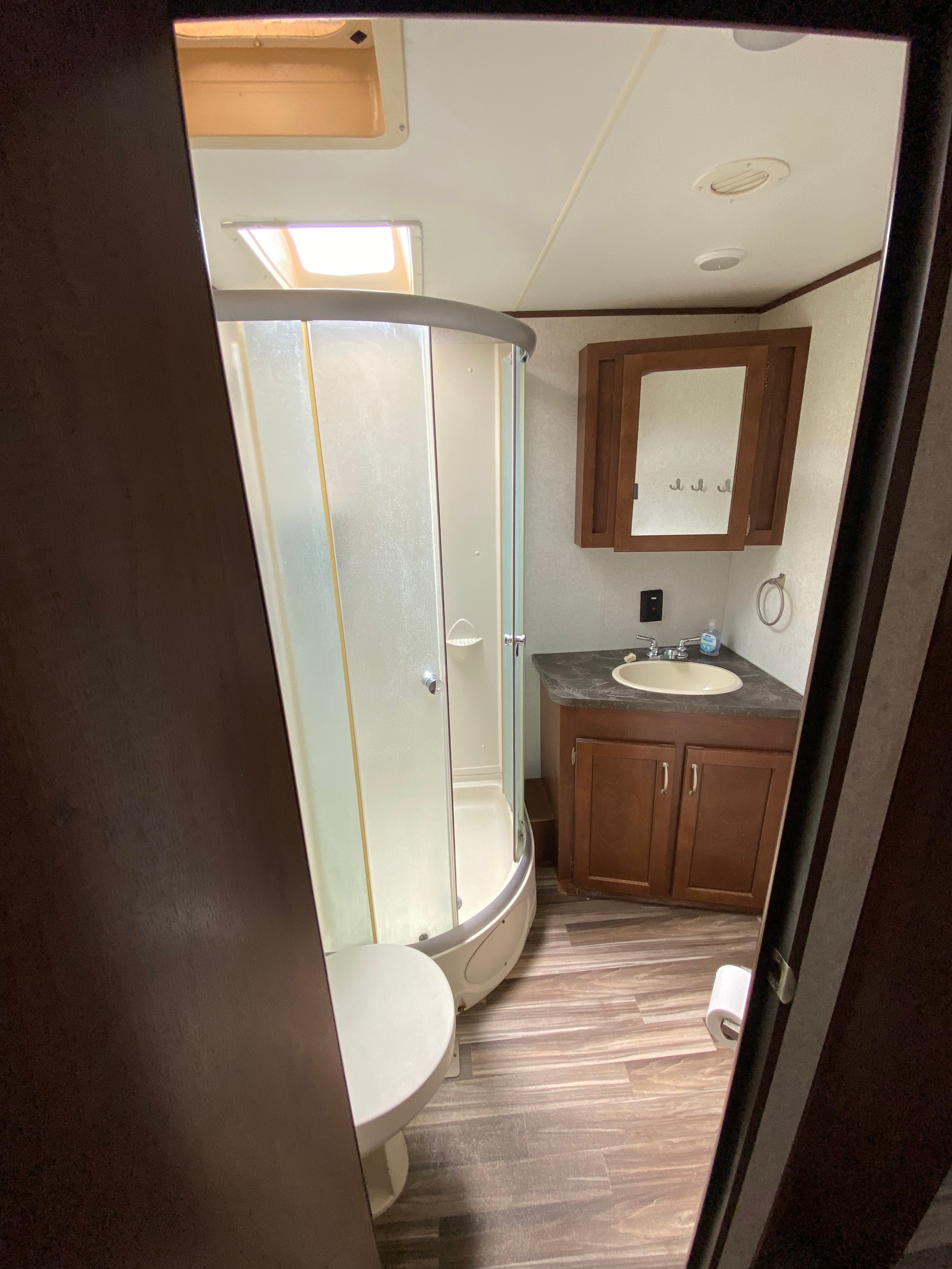 Woody RV's Beach Stay