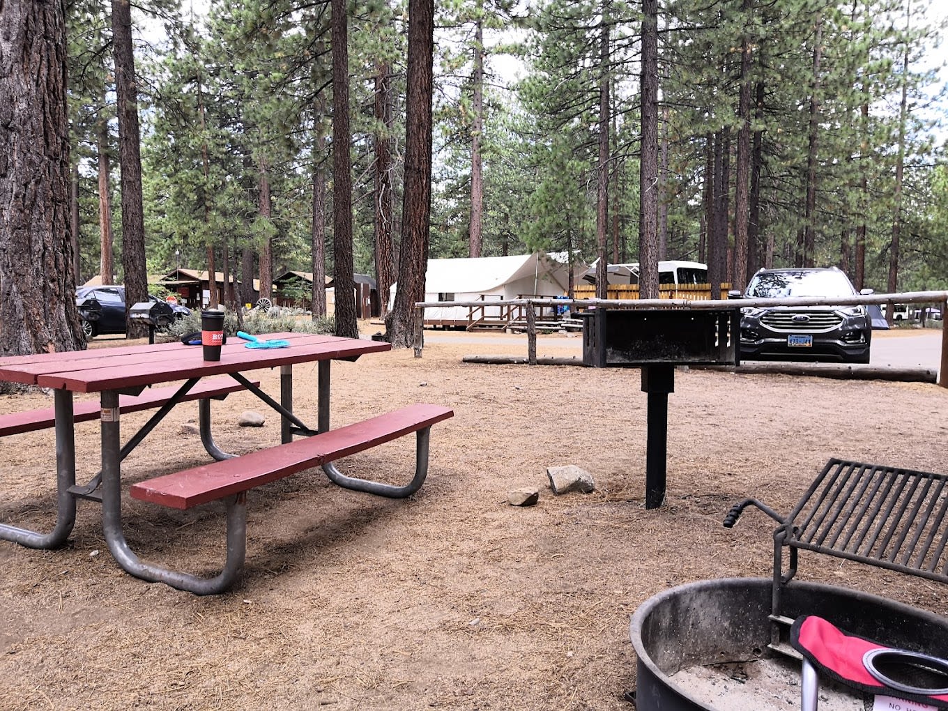 Campground by the Lake