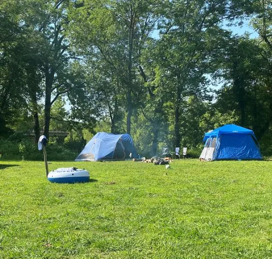 Gypsy Camp and Canoe