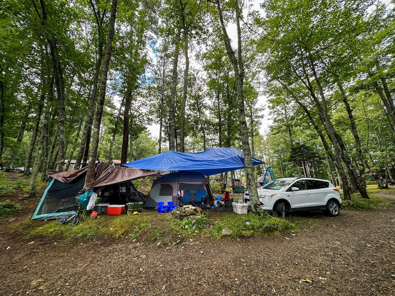 Lake Pemaquid Camping