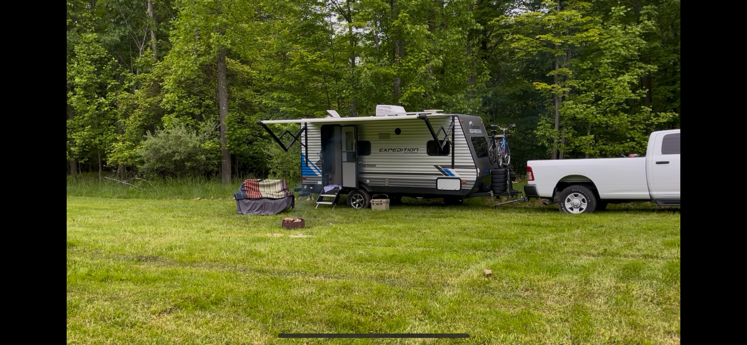 Steve offered several options for setting up our rig.