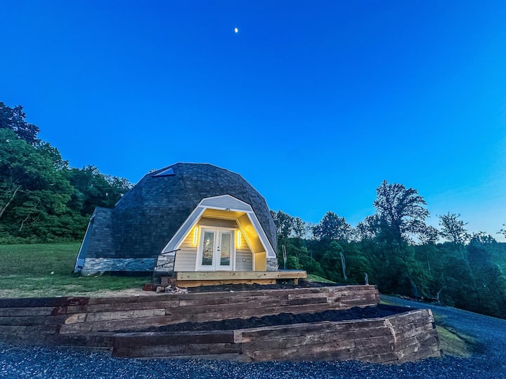 Geodesic Dome~8 acres~Mountain View