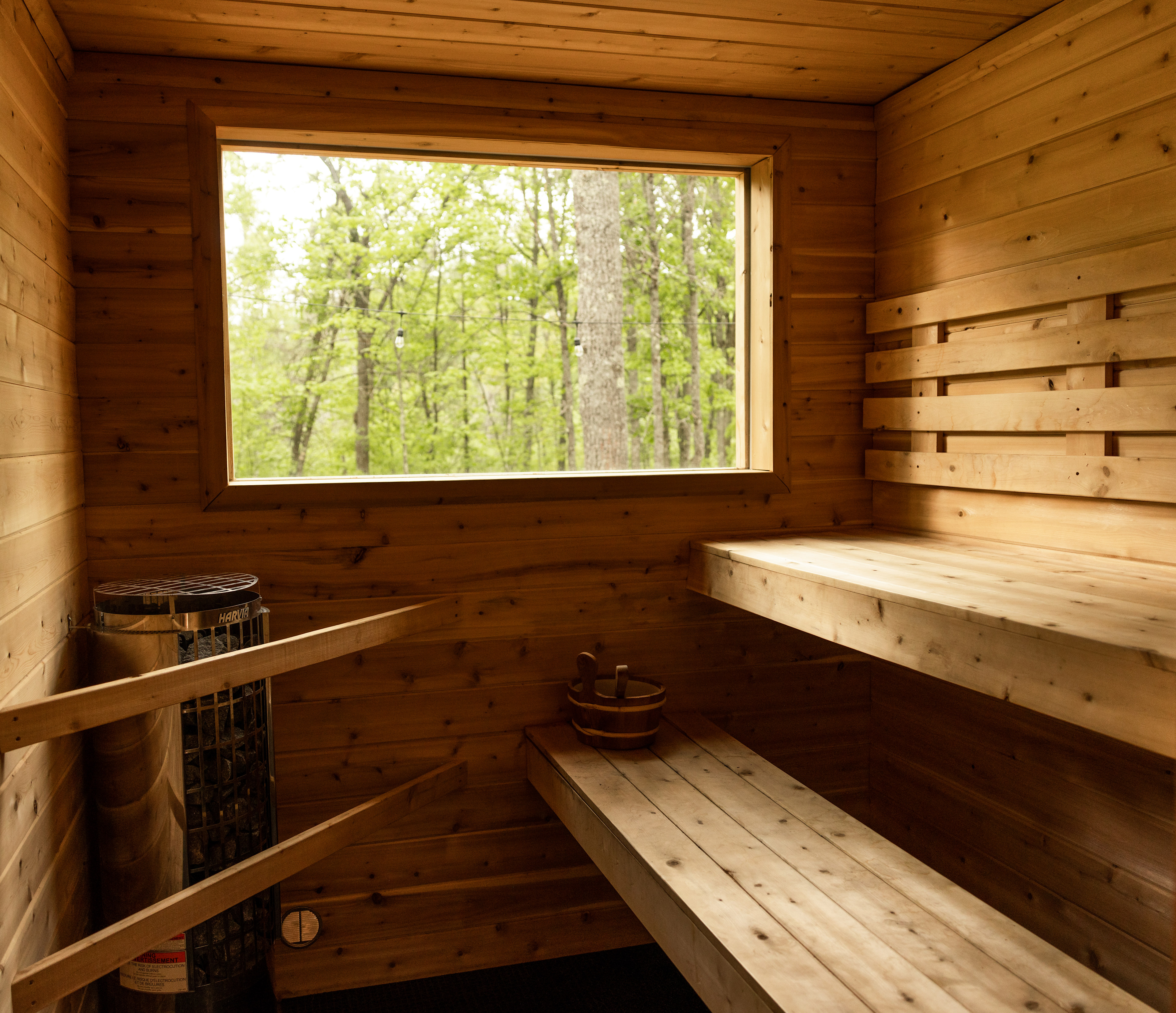 'Driftwood' Year Round Yurt + Sauna