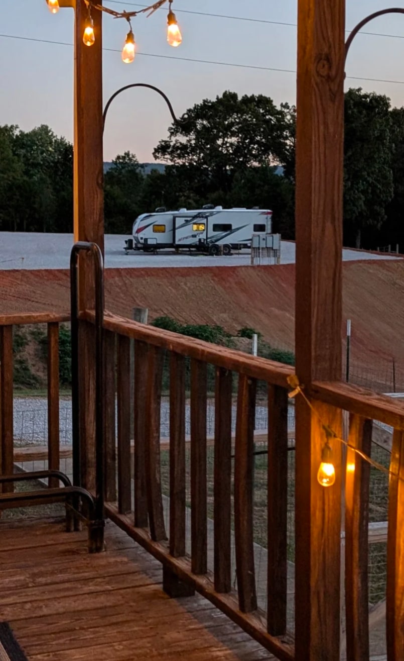 View from Host back porch