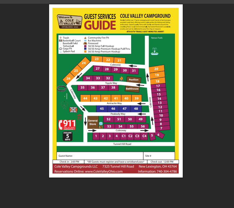 Cole Valley Campgrounds LLC