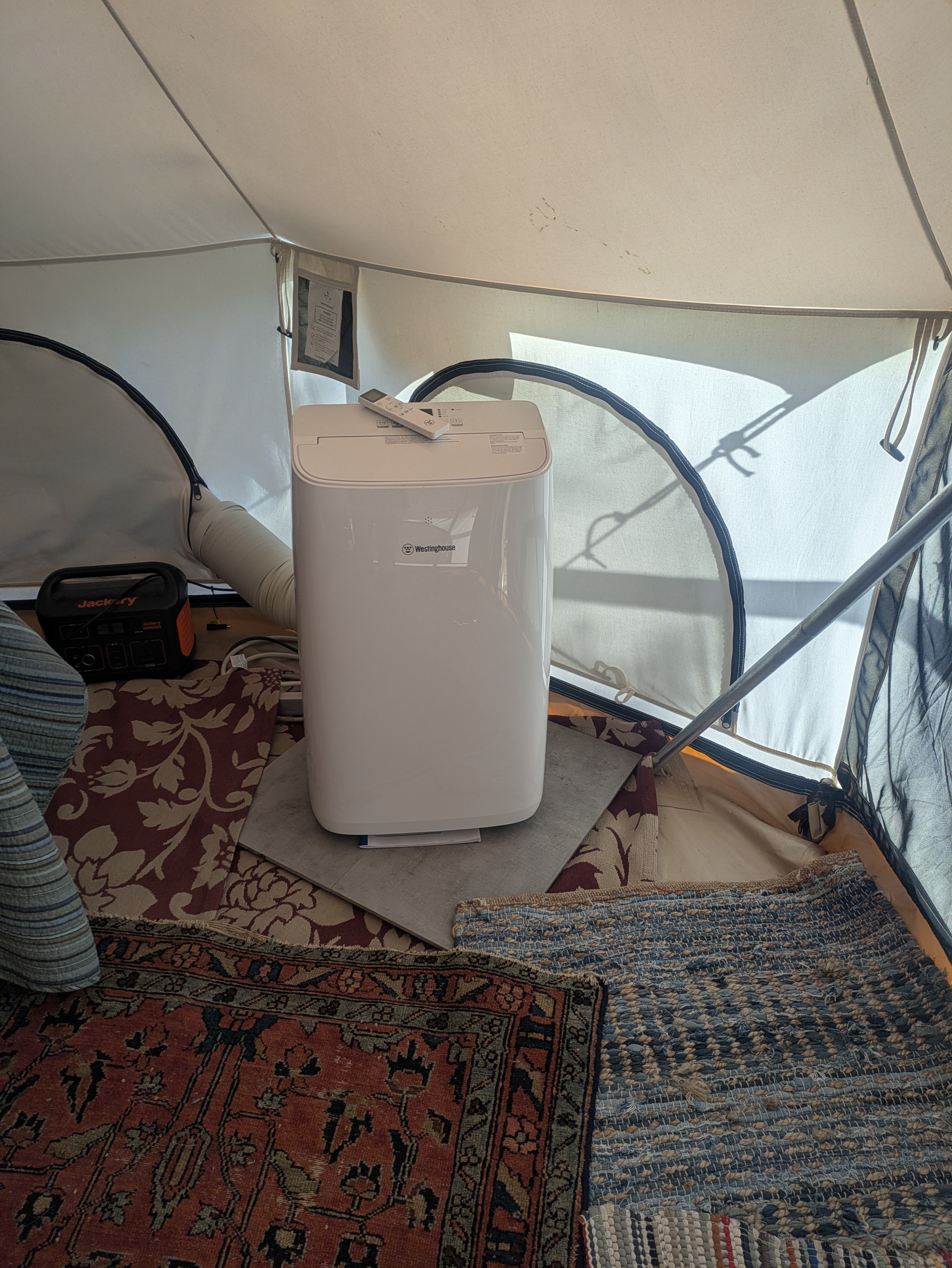 New HVAC unit for a more comfortable stay.