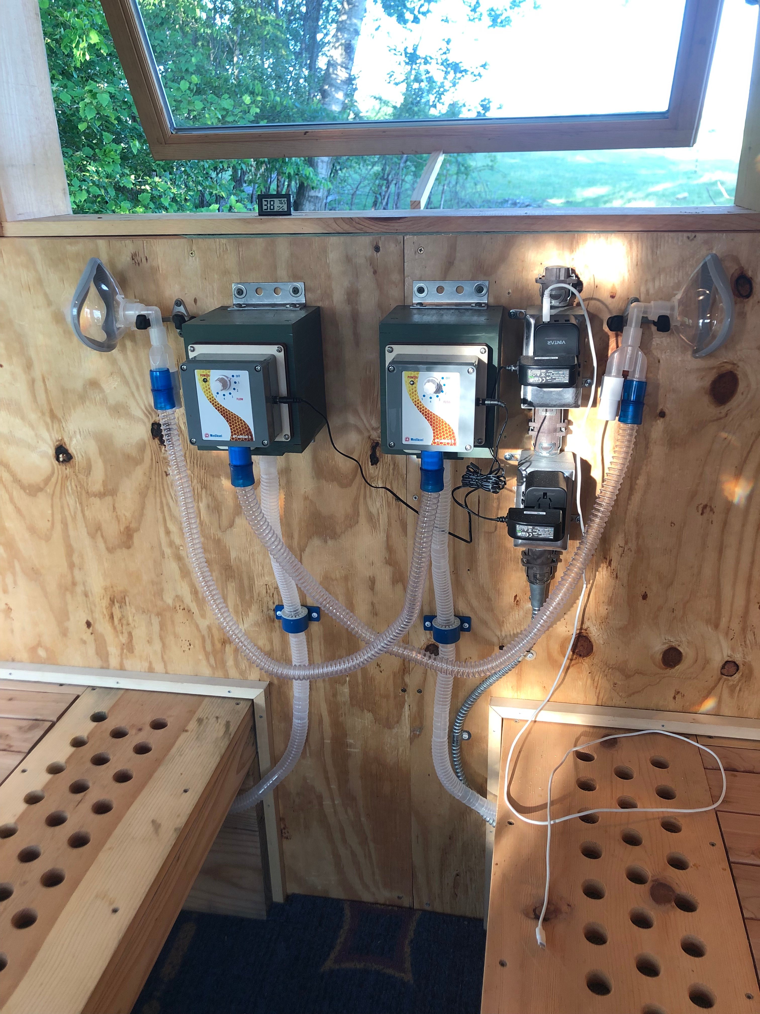 Beehive Air Therapy Cabin