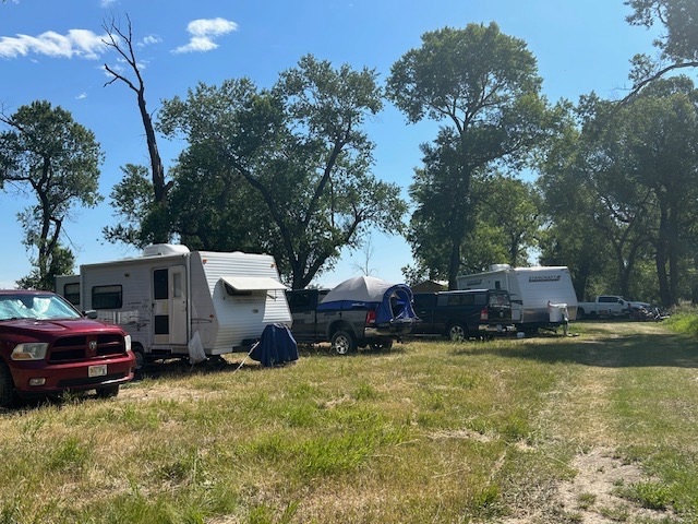 Secluded Yellowstone River Camp