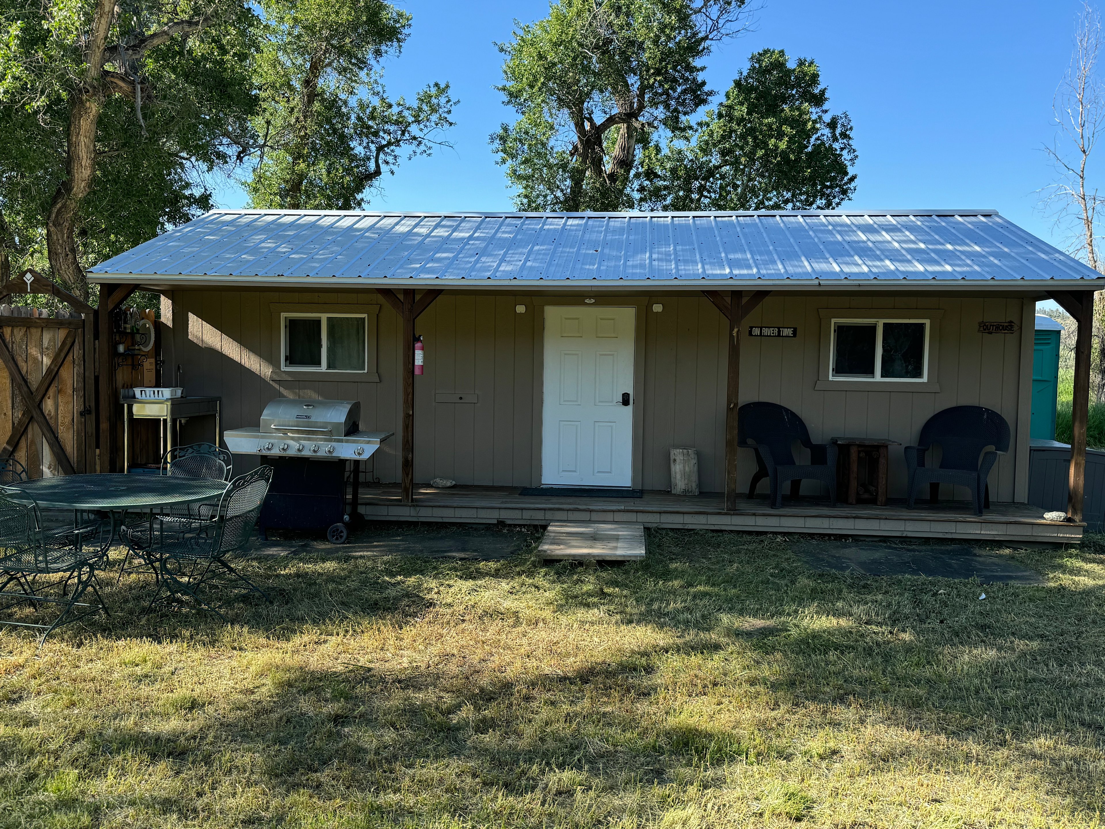 Secluded Yellowstone River Camp