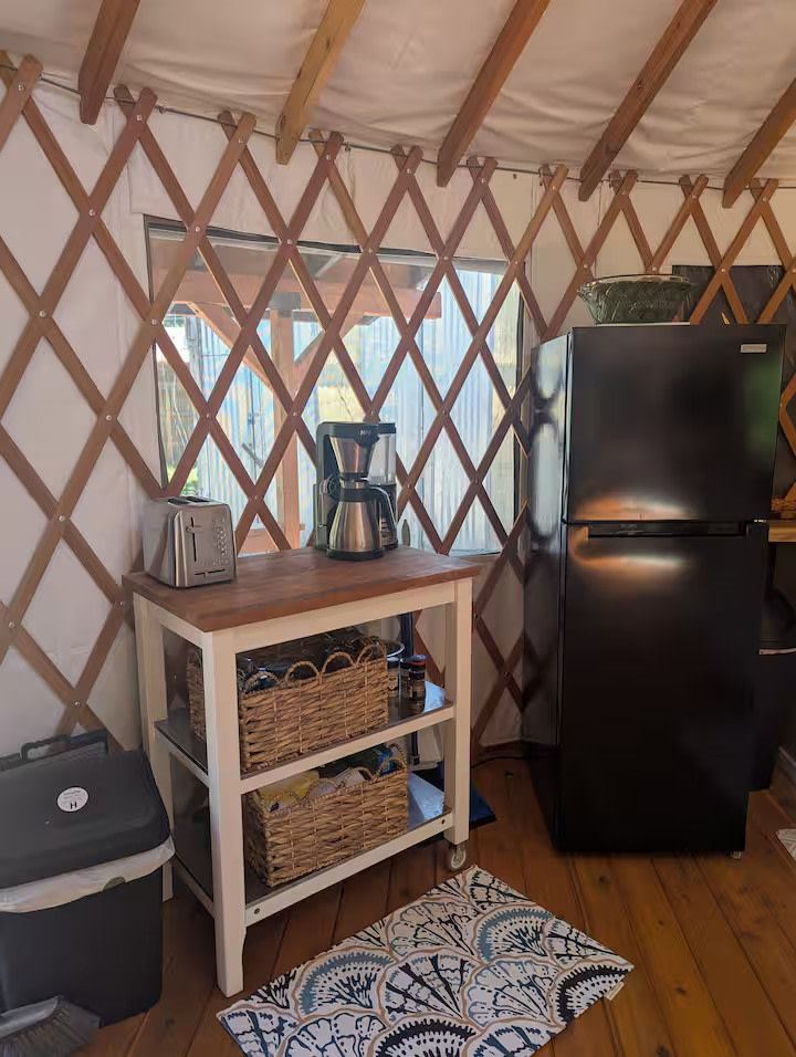 Crow's Nest Riverside Yurt