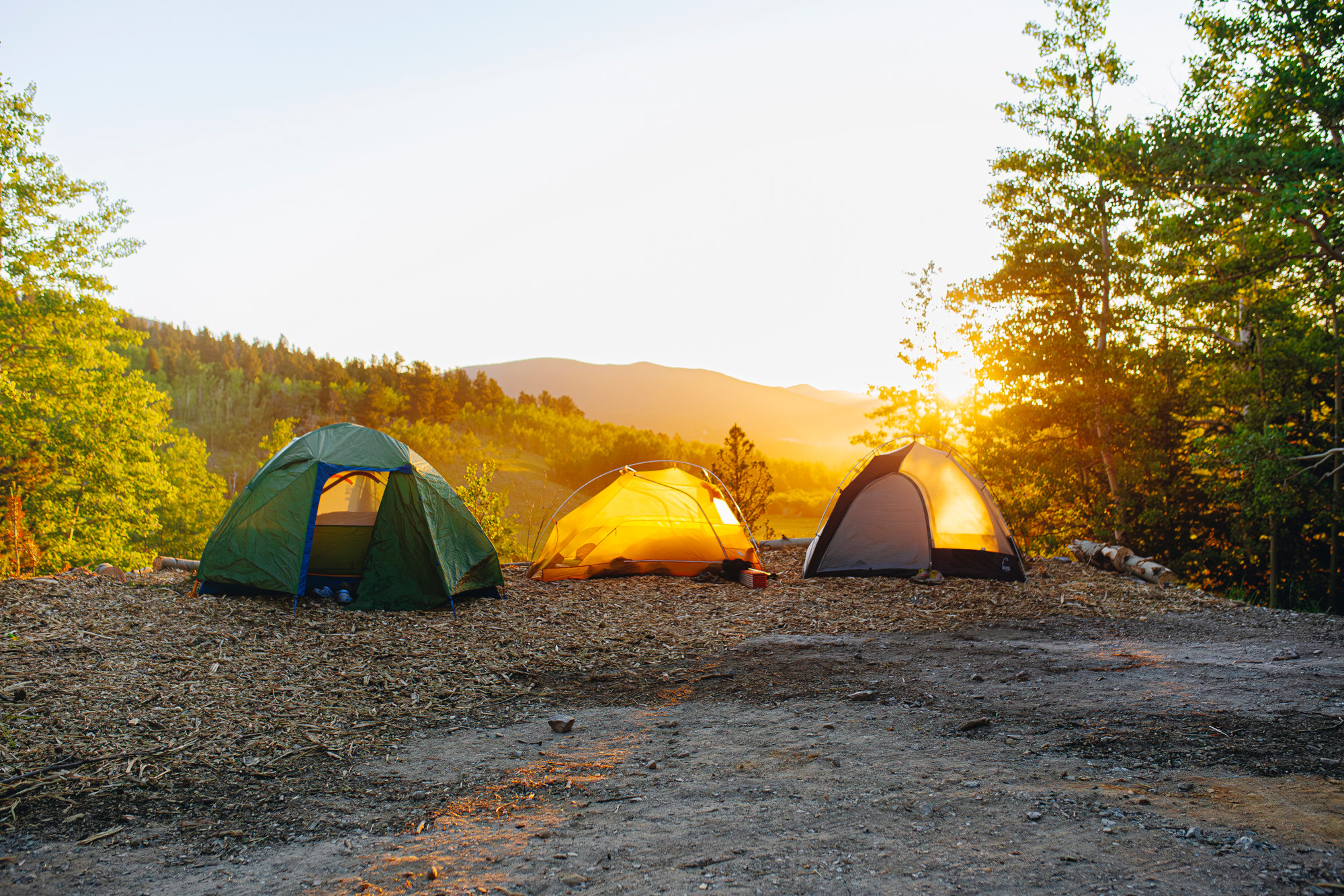 Sunrise overlook area
