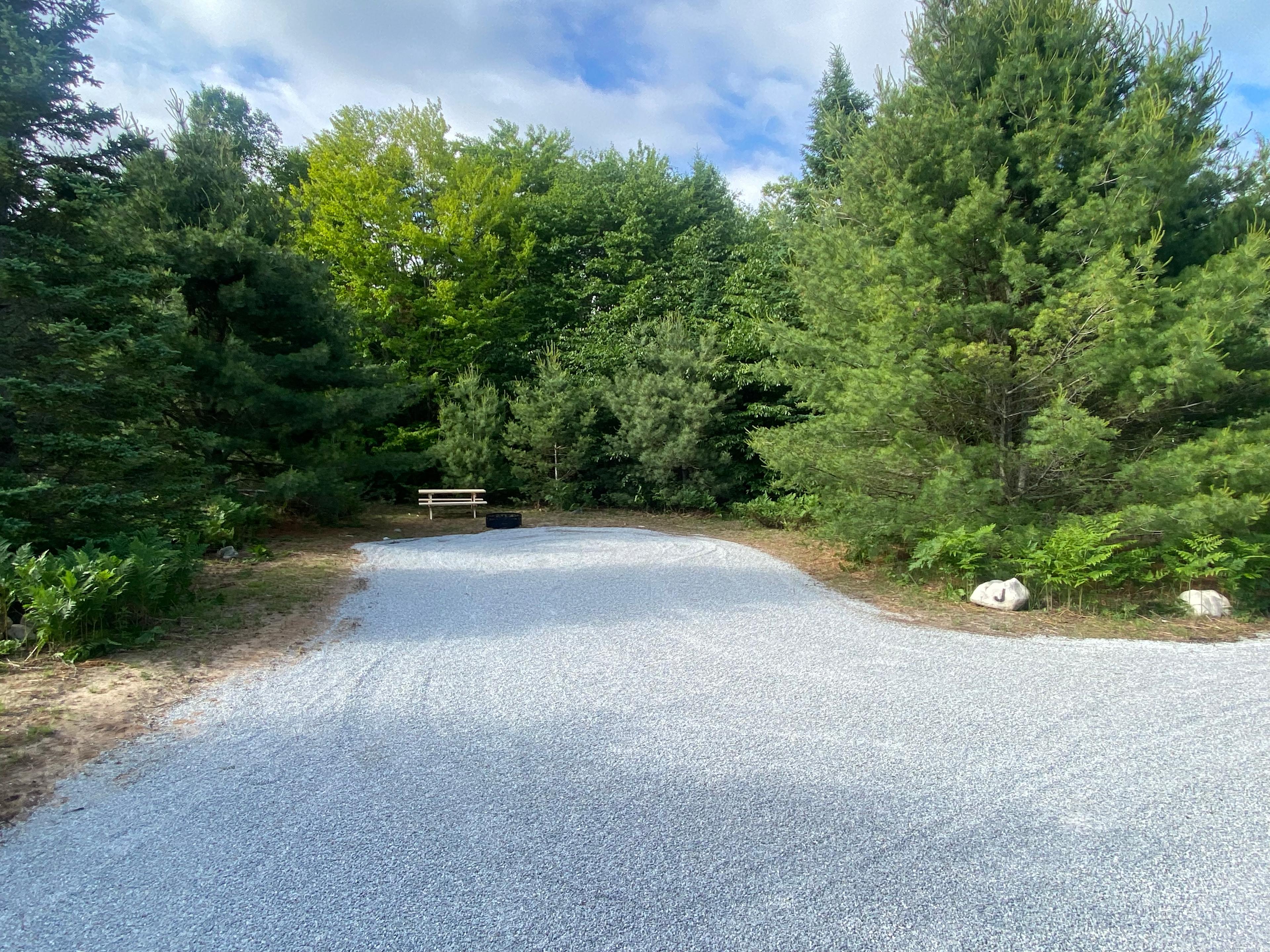 White Rock Campground, De Tour Mi