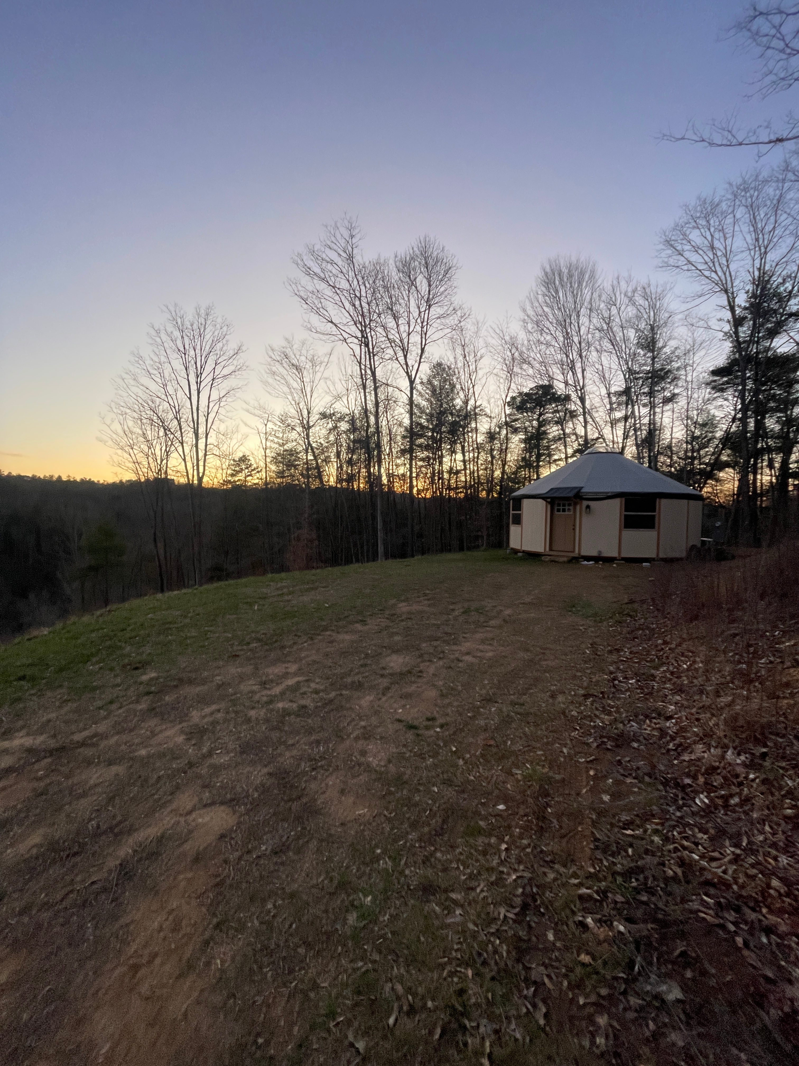 Forestside Yurt Near Marshall