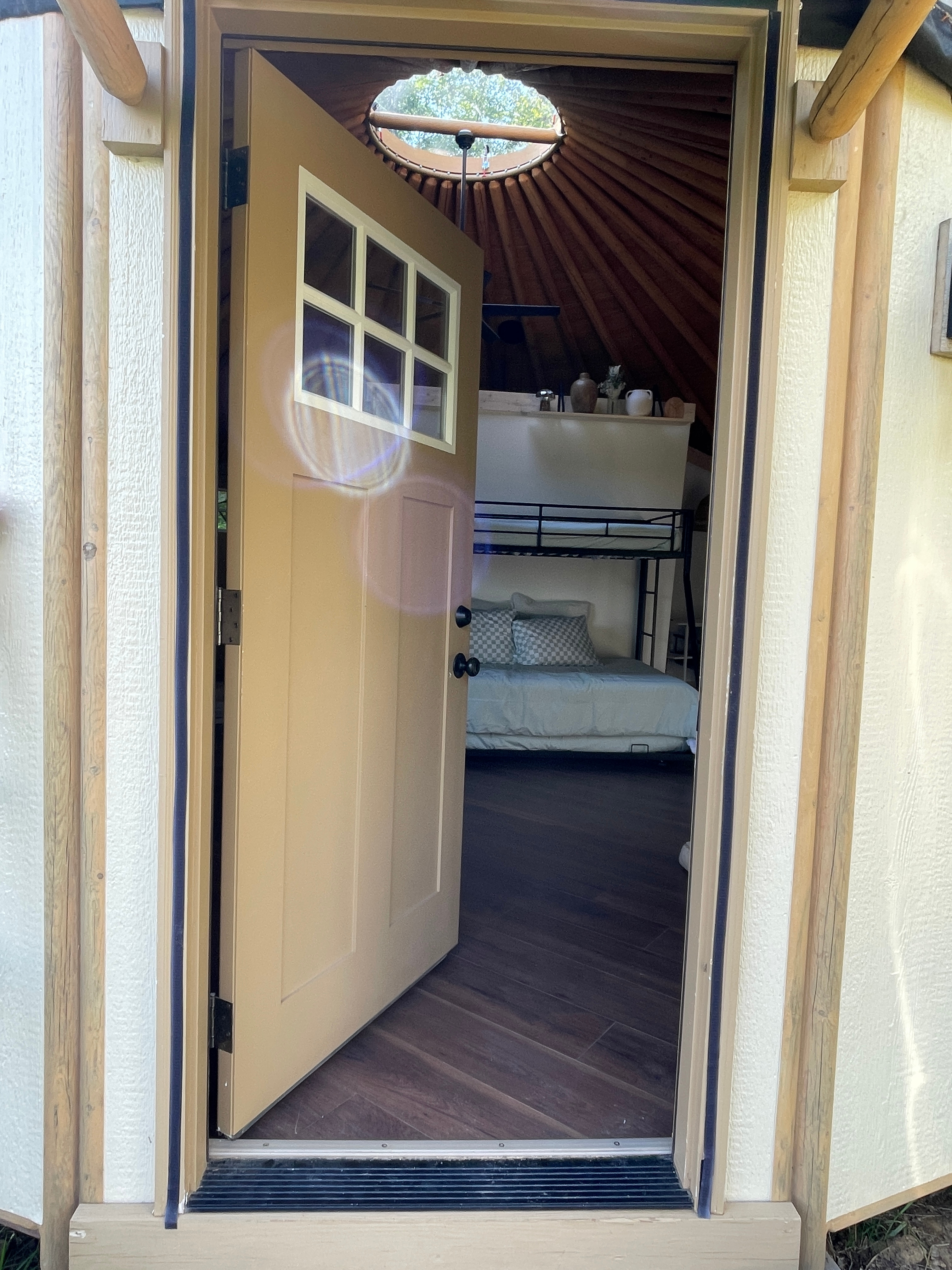 Forestside Yurt Near Marshall