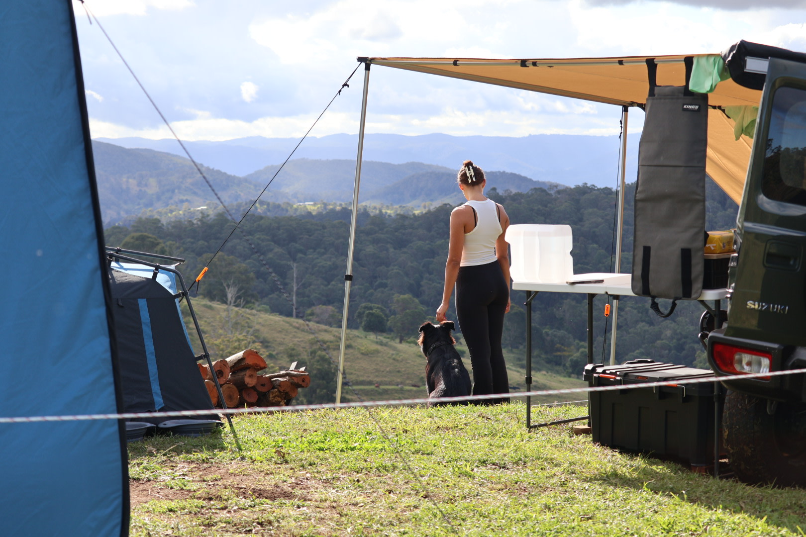 Views from the ridge site 