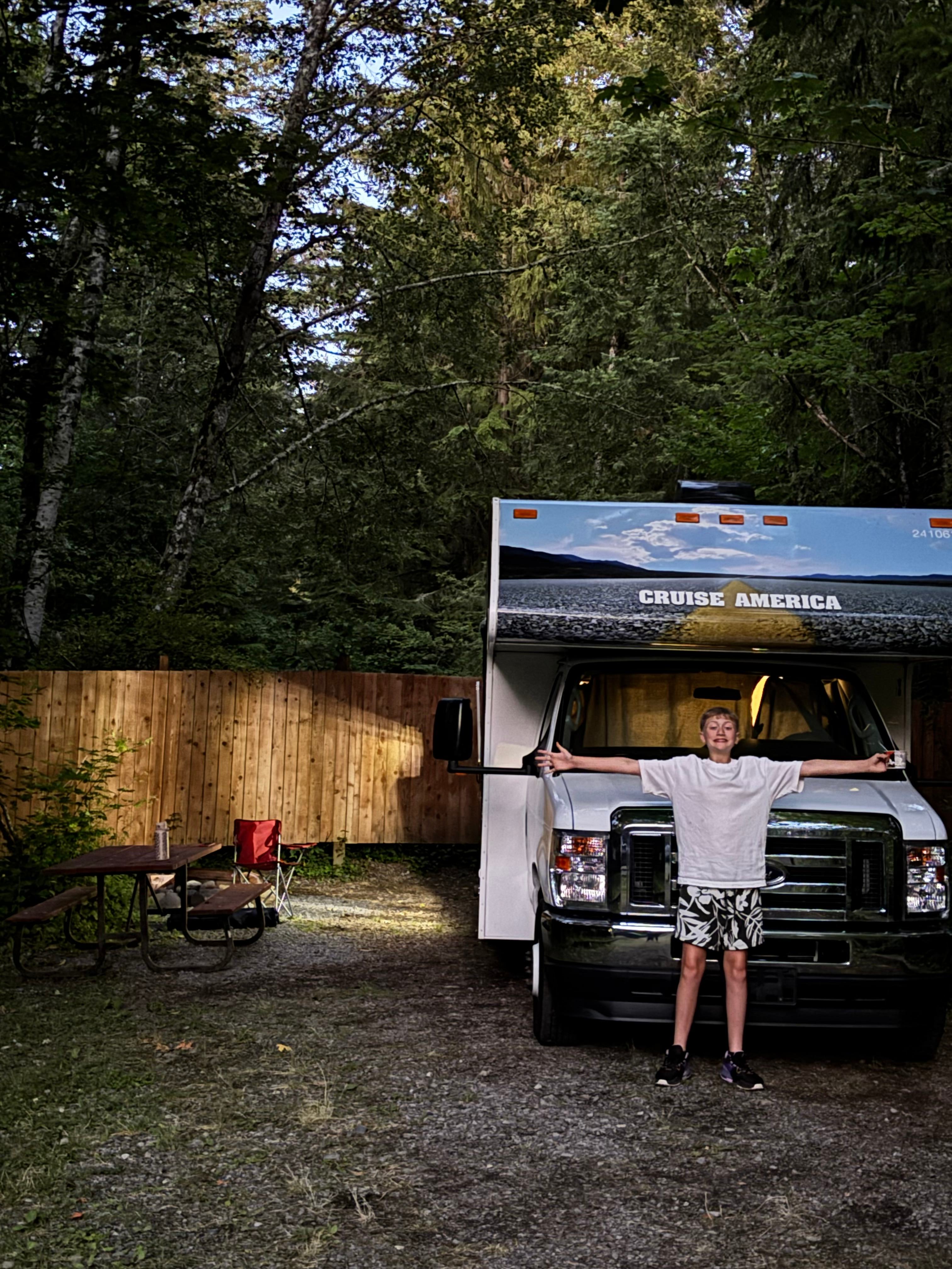 Riverside Camping Near Mt Rainier