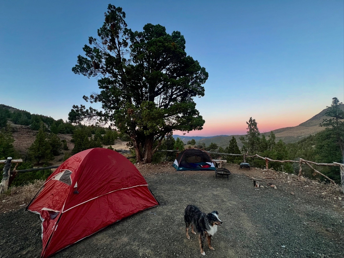Back Side of Painted Hills Camping