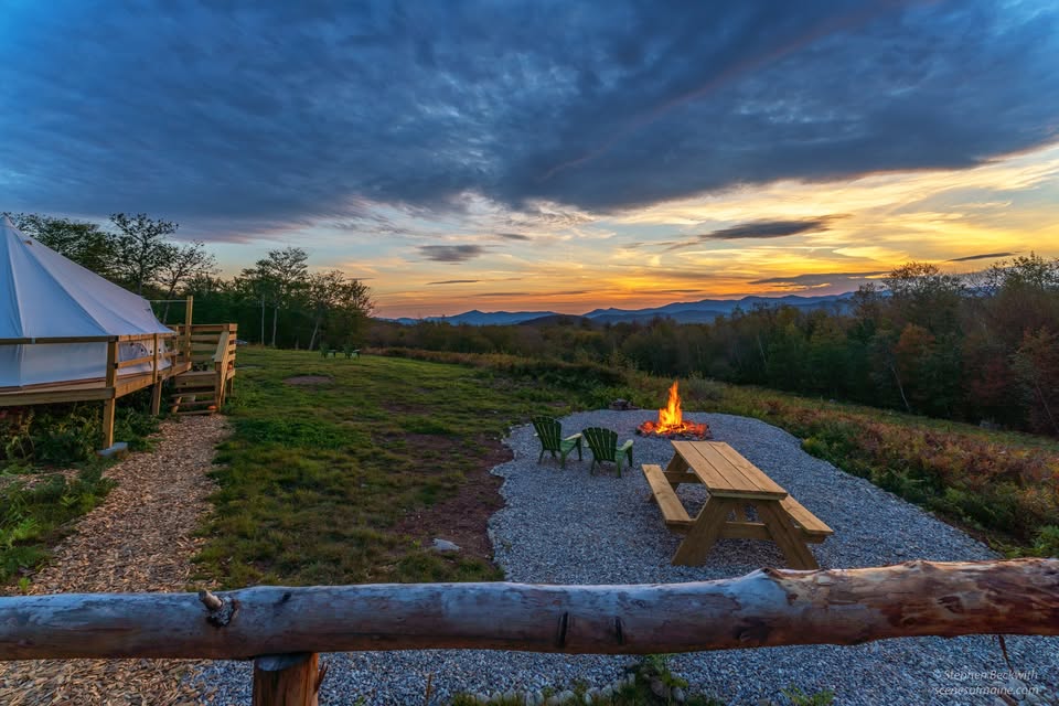 Maine Mountain View Glamping