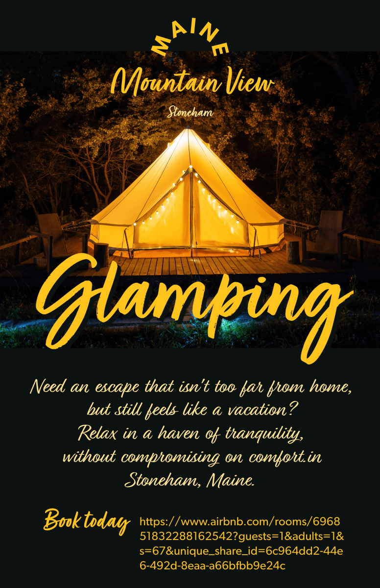 Maine Mountain View Glamping