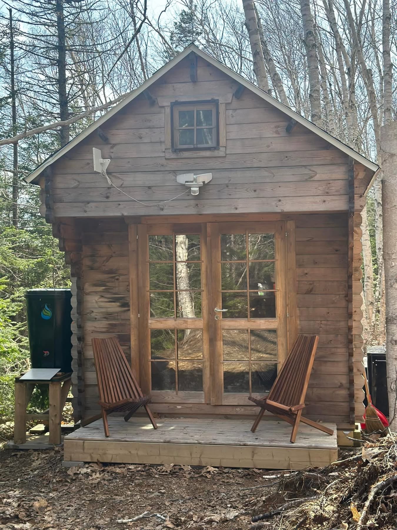 1st Bunkie with rainbarrel
