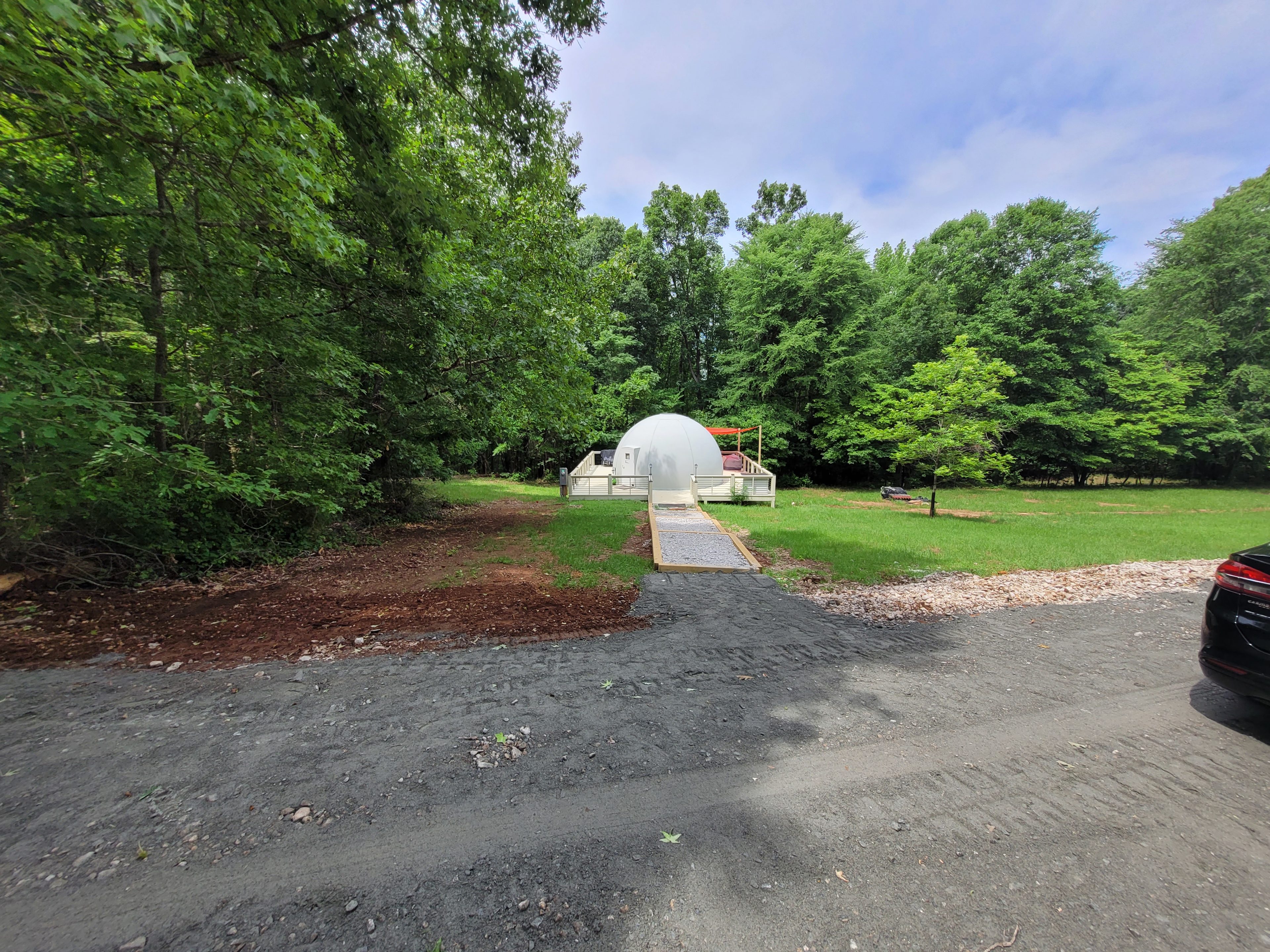 Unique, secluded Glamping Dome