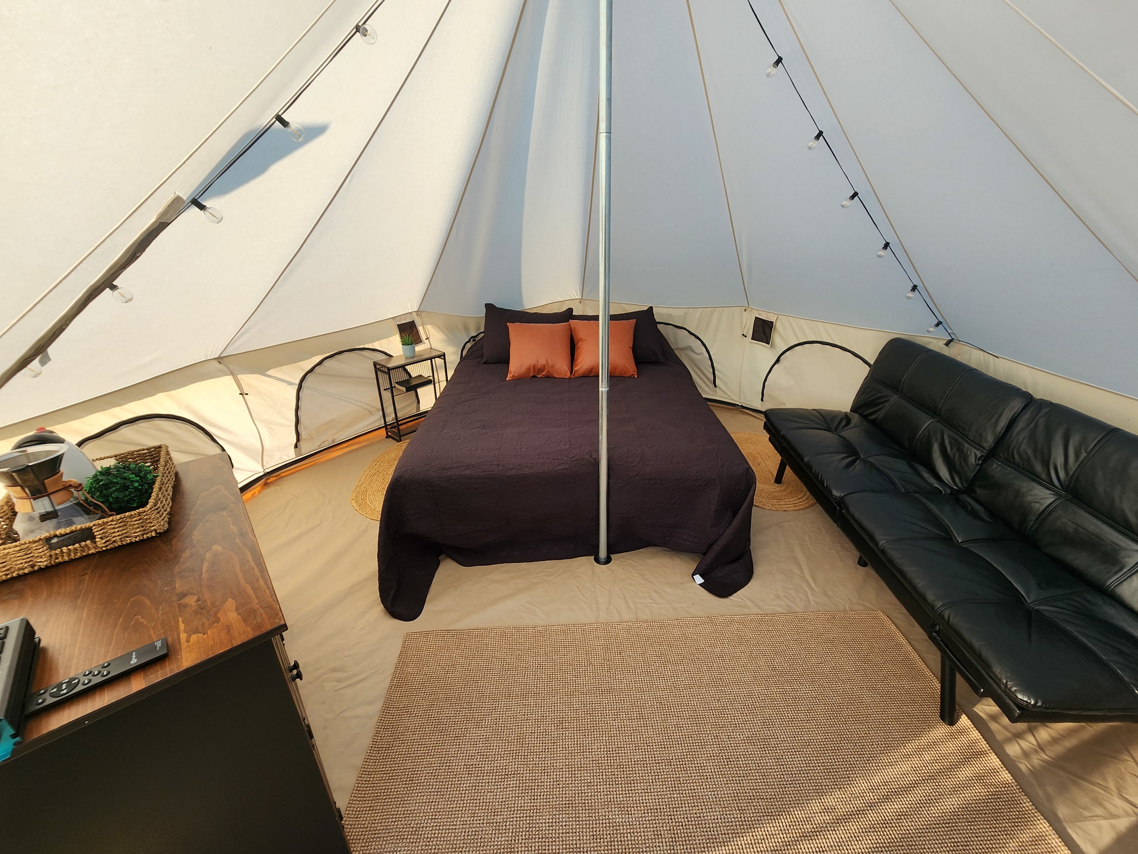 Overgrown Ridge Camp By Letchworth