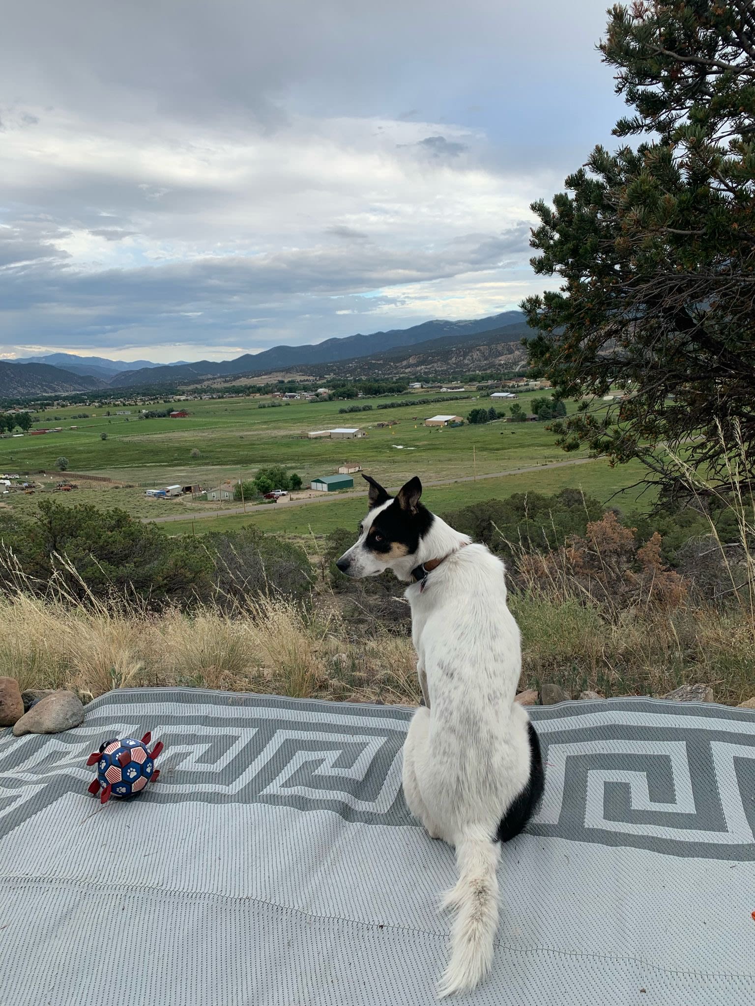 Hilltop view at Chavara Ranch