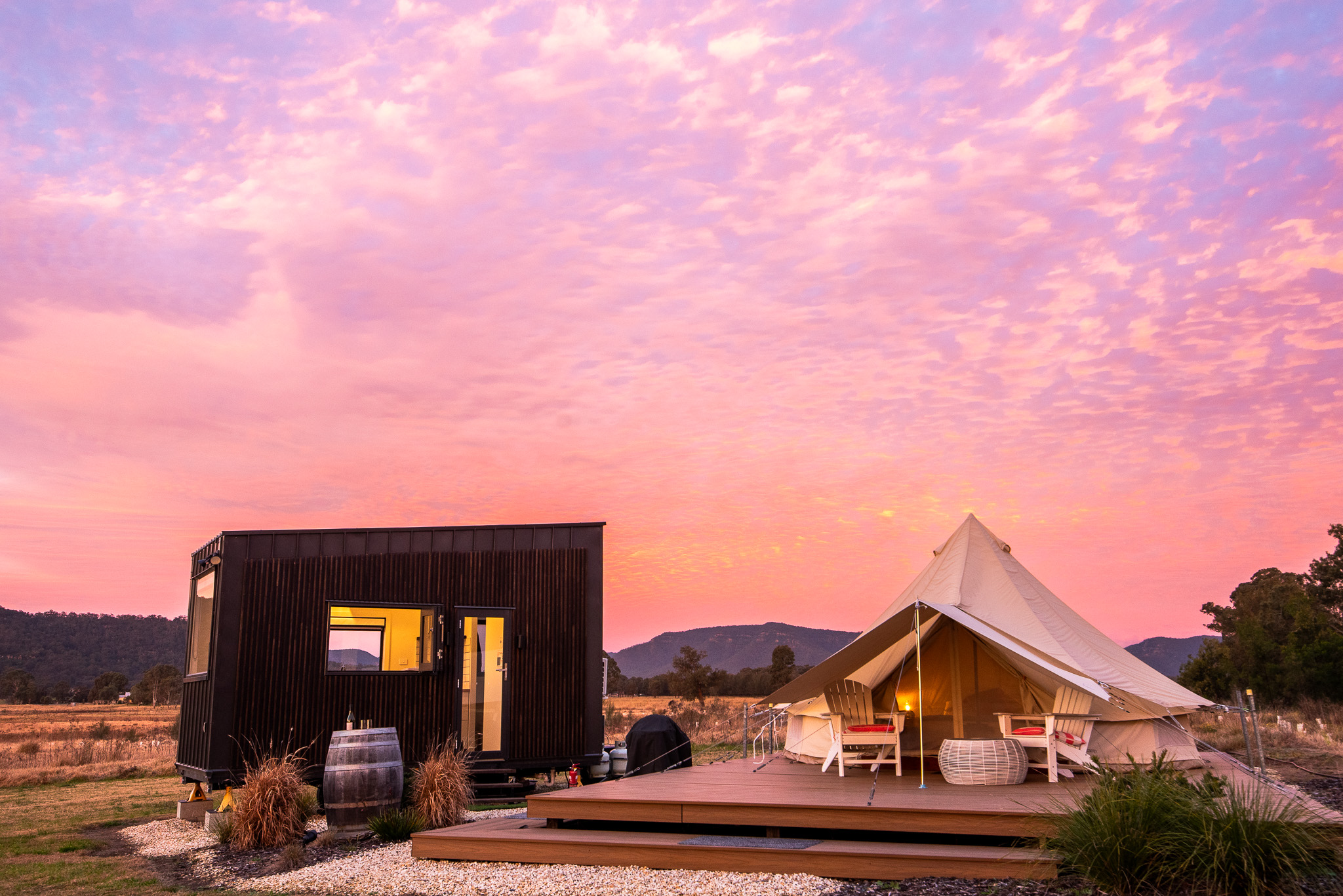 Glamping Vineyard Getaway