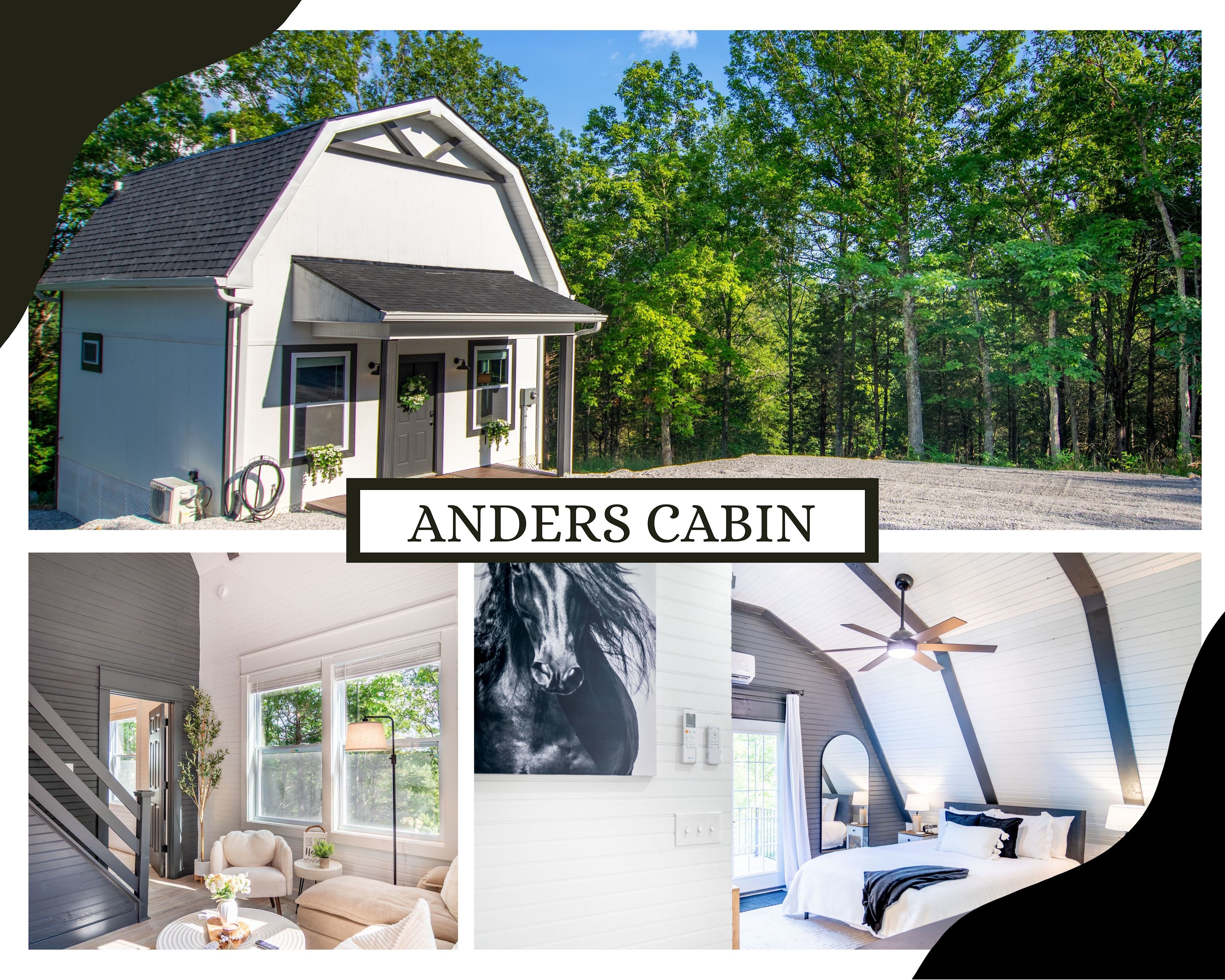 Anders Cabin Near Ark w/Firepit