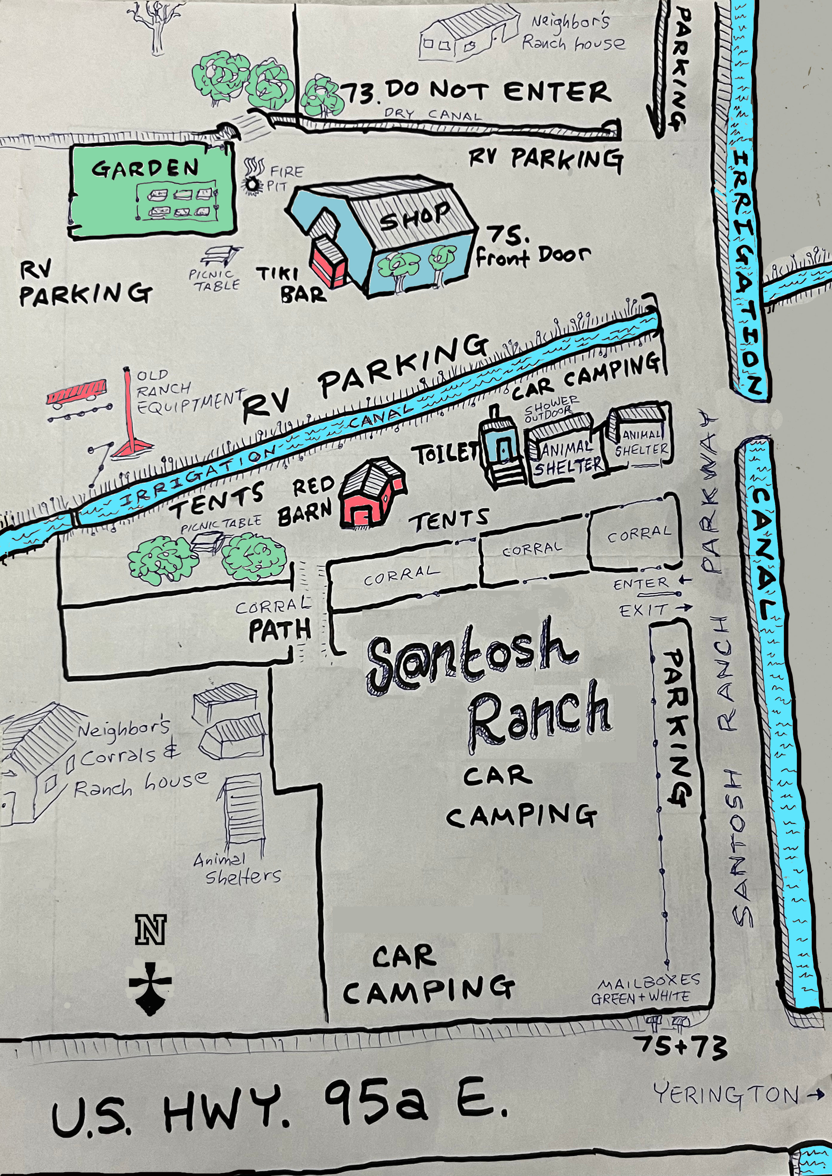 Historic Santosh Ranch In Yerington
