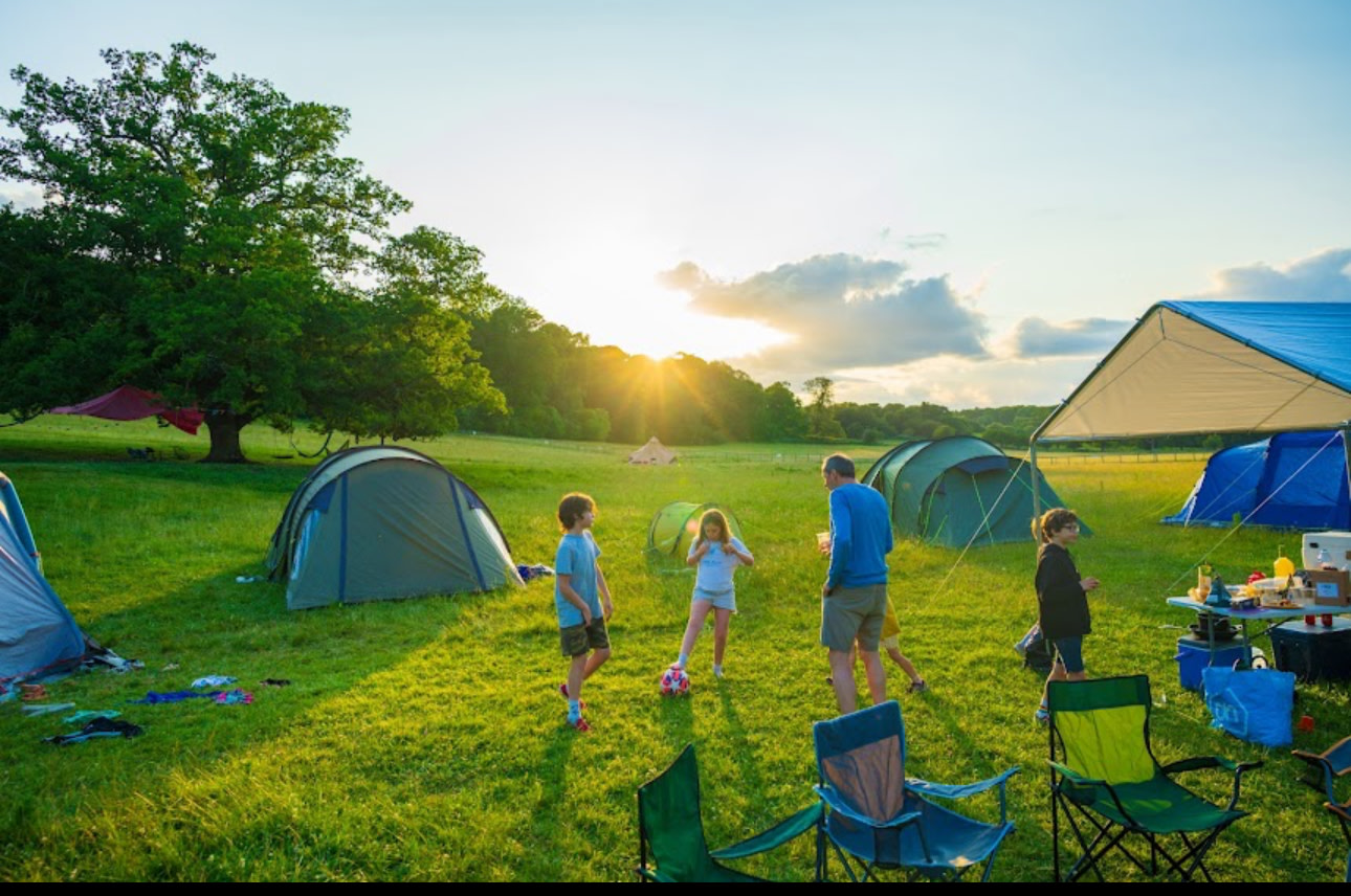 Goldings farm yurt with activities