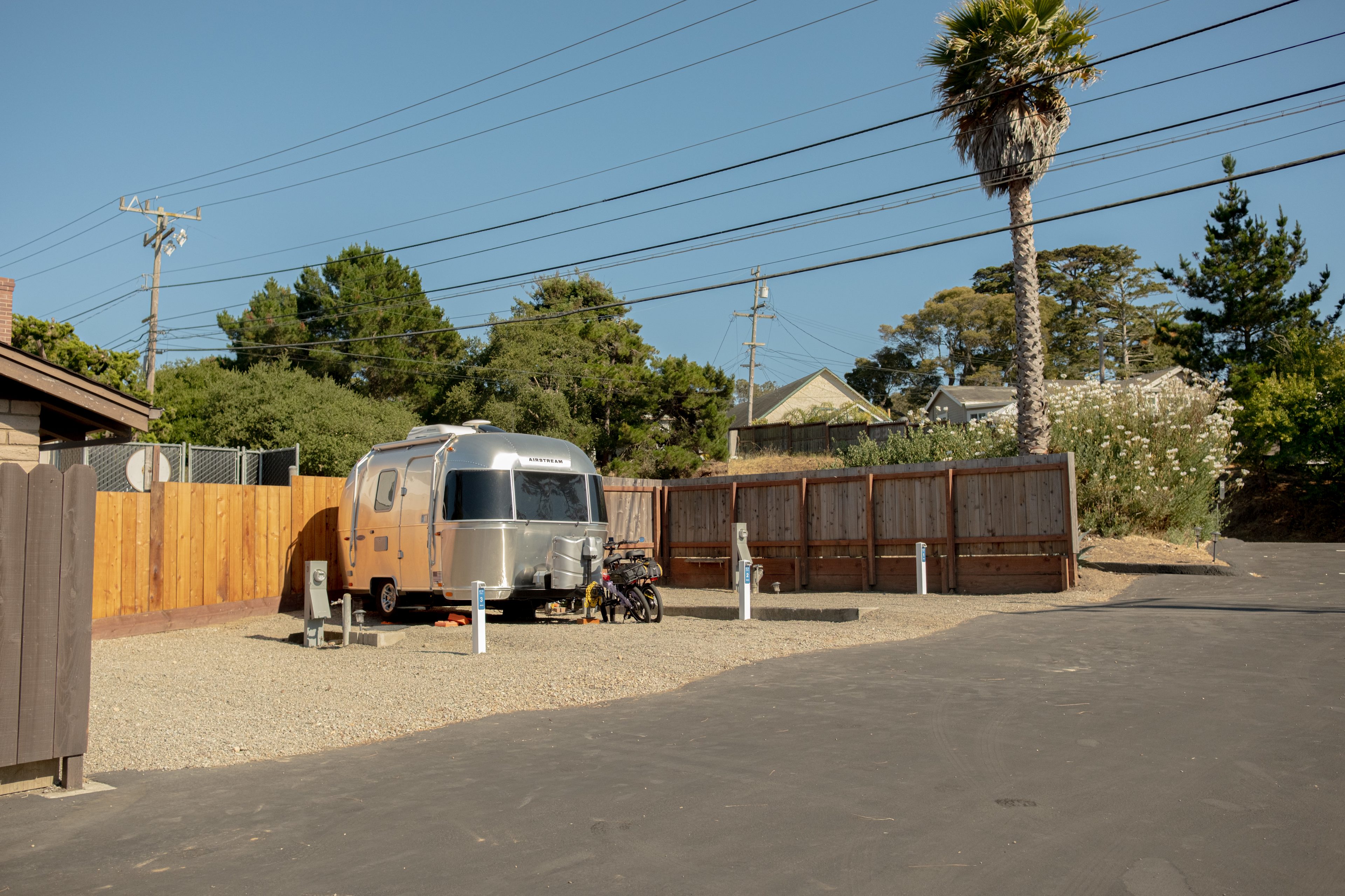 Other campsites on the property.
