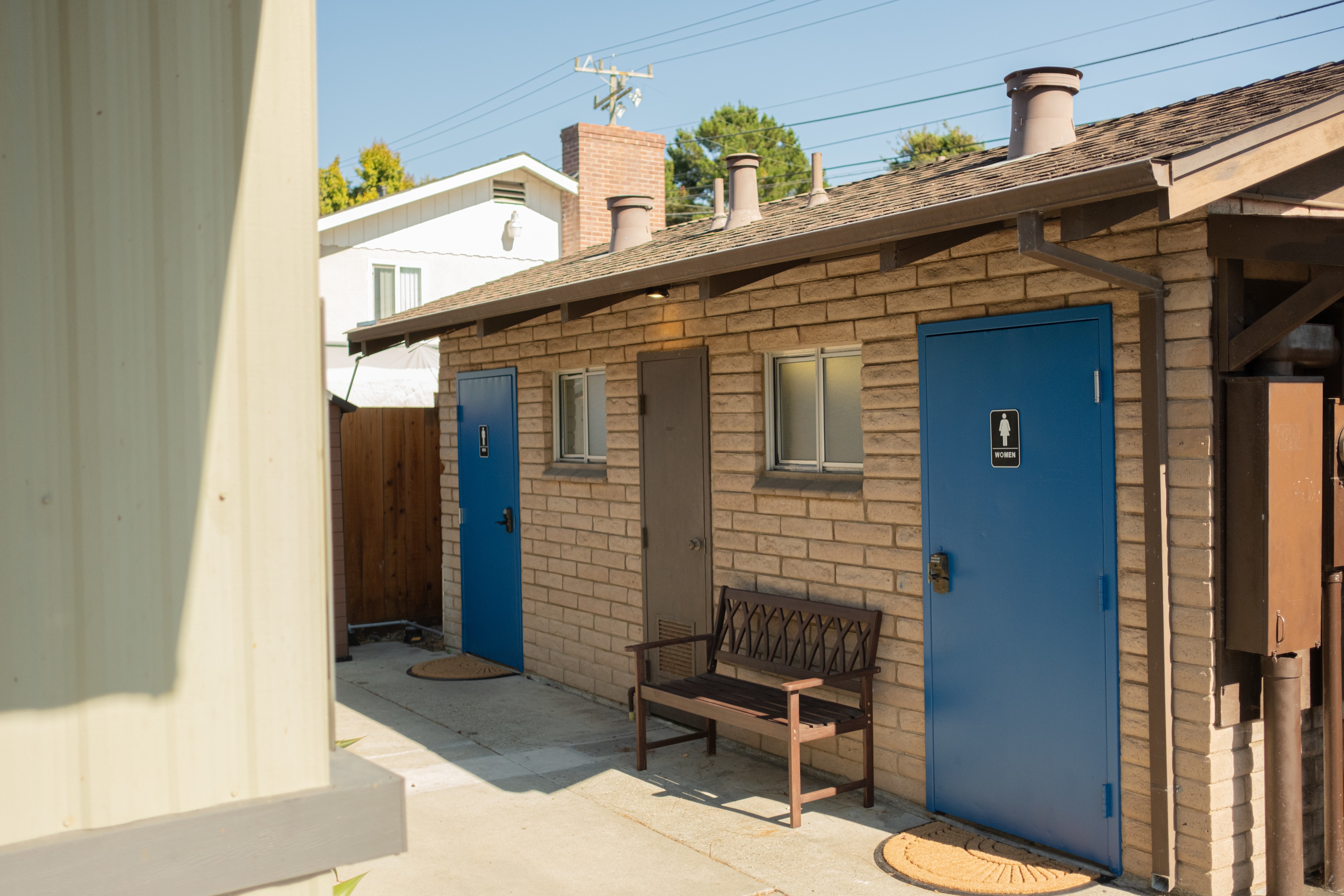 Bathroom area.