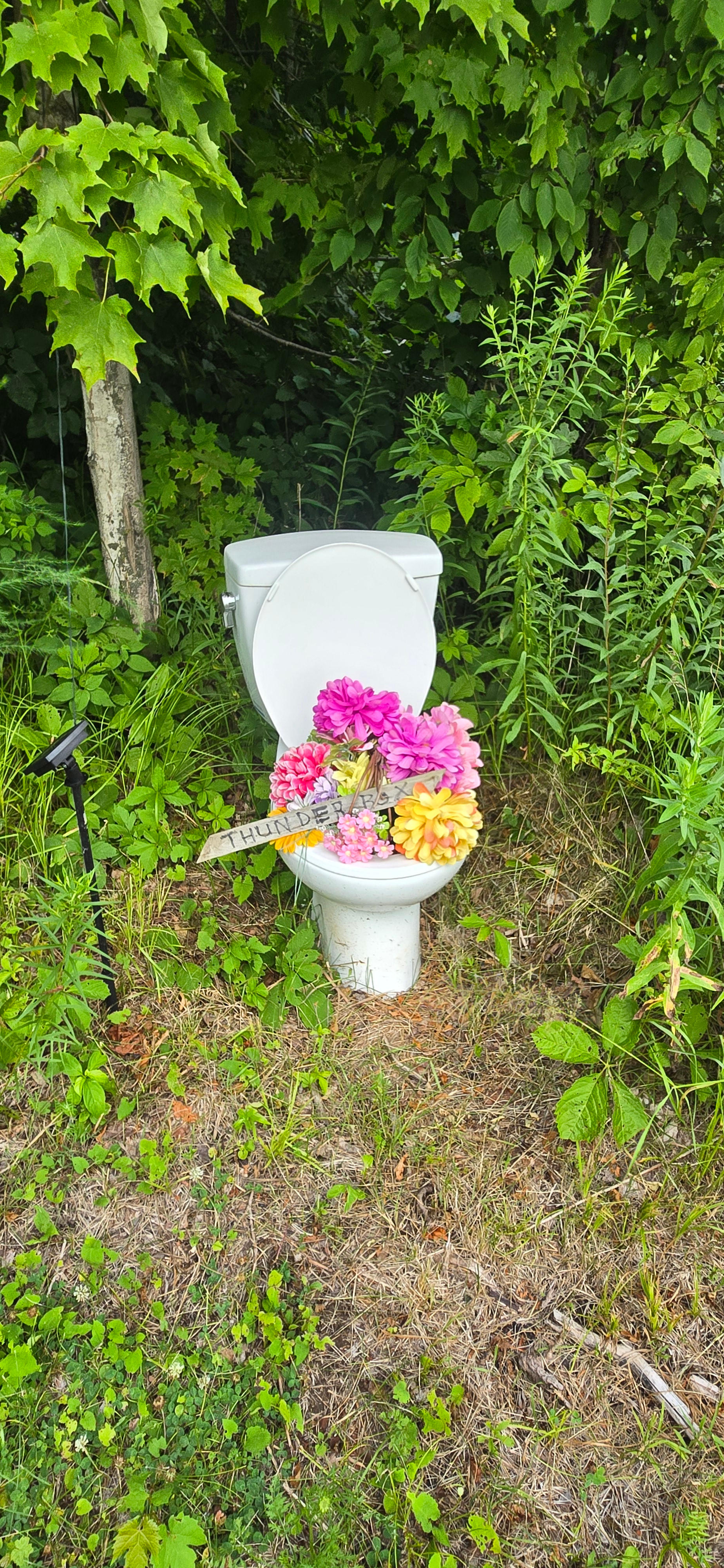 Entrance to bathroom area