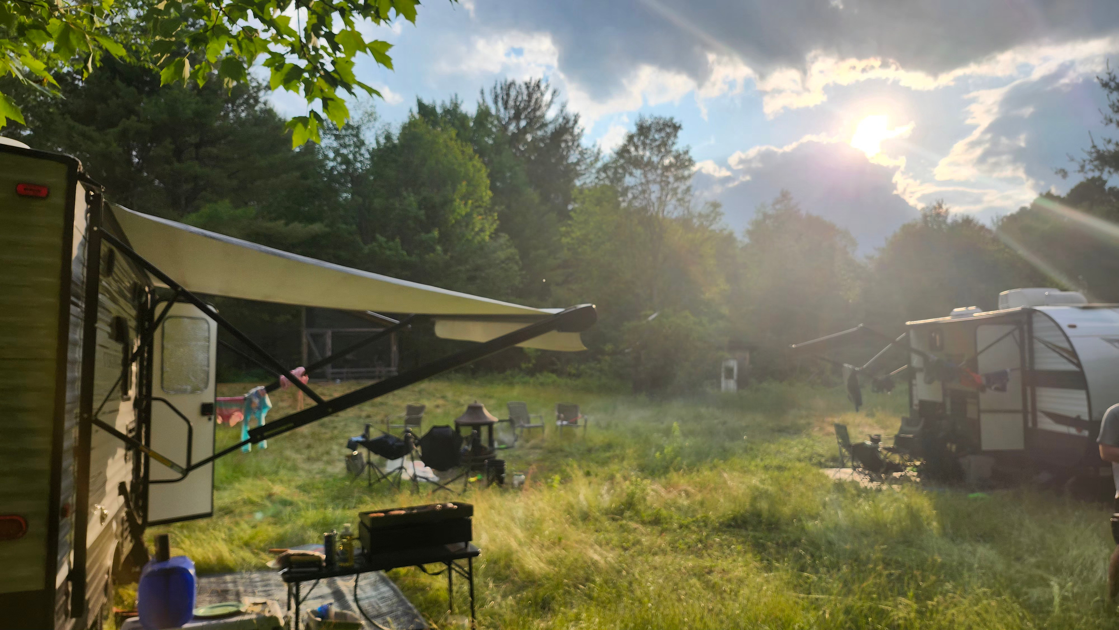 large South facing Beach Campsite