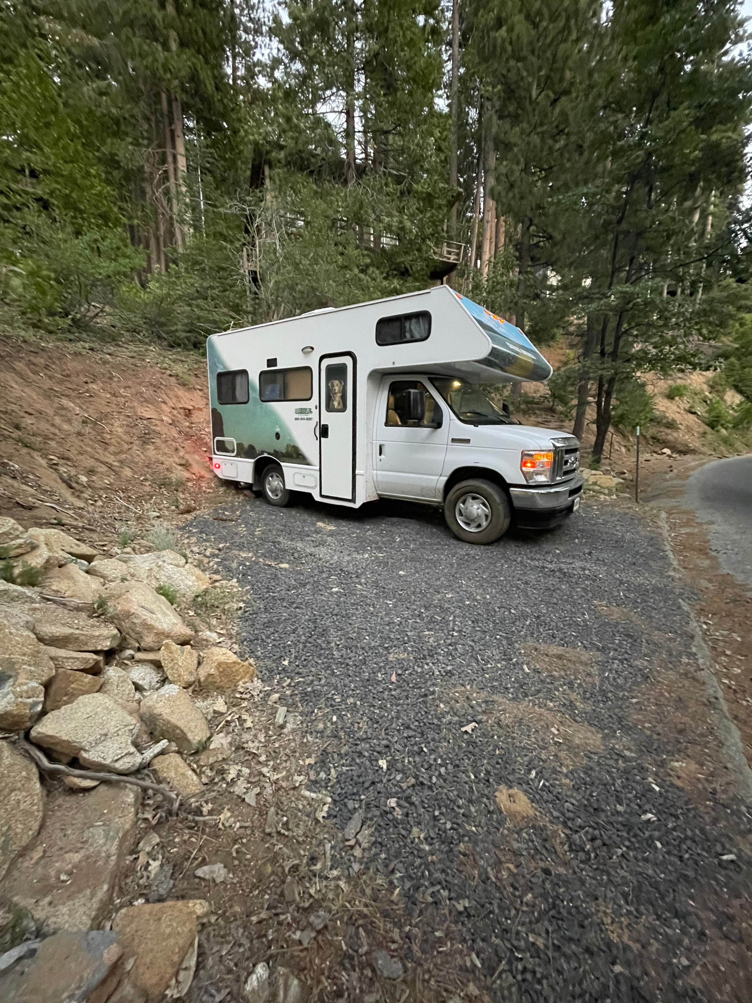 Yosemite Van Parking!