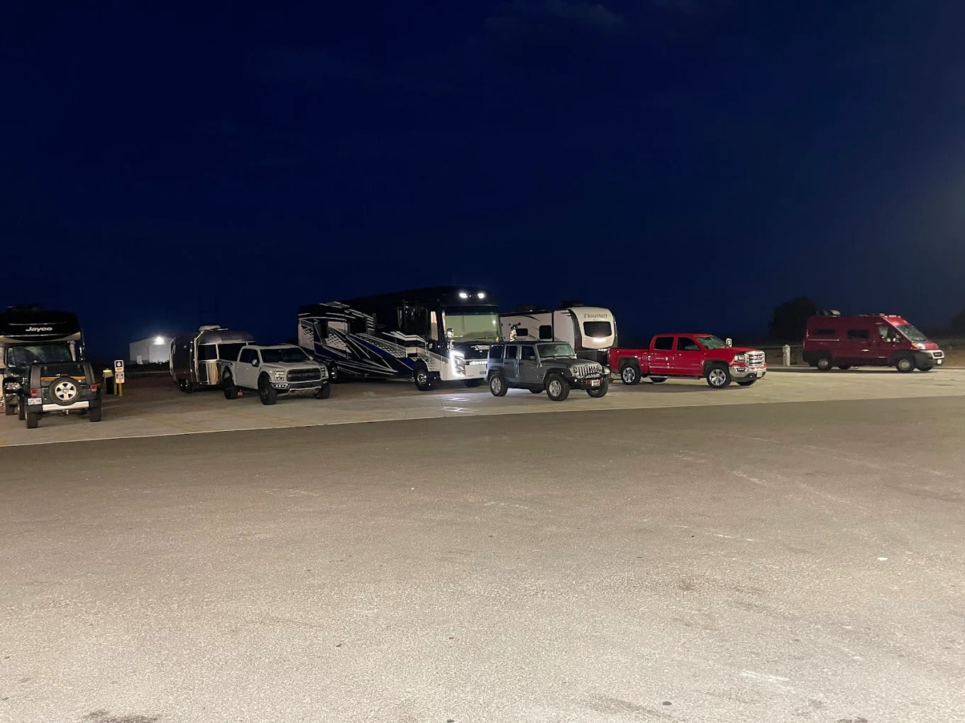 Love's RV Hookup-Dalhart TX 836