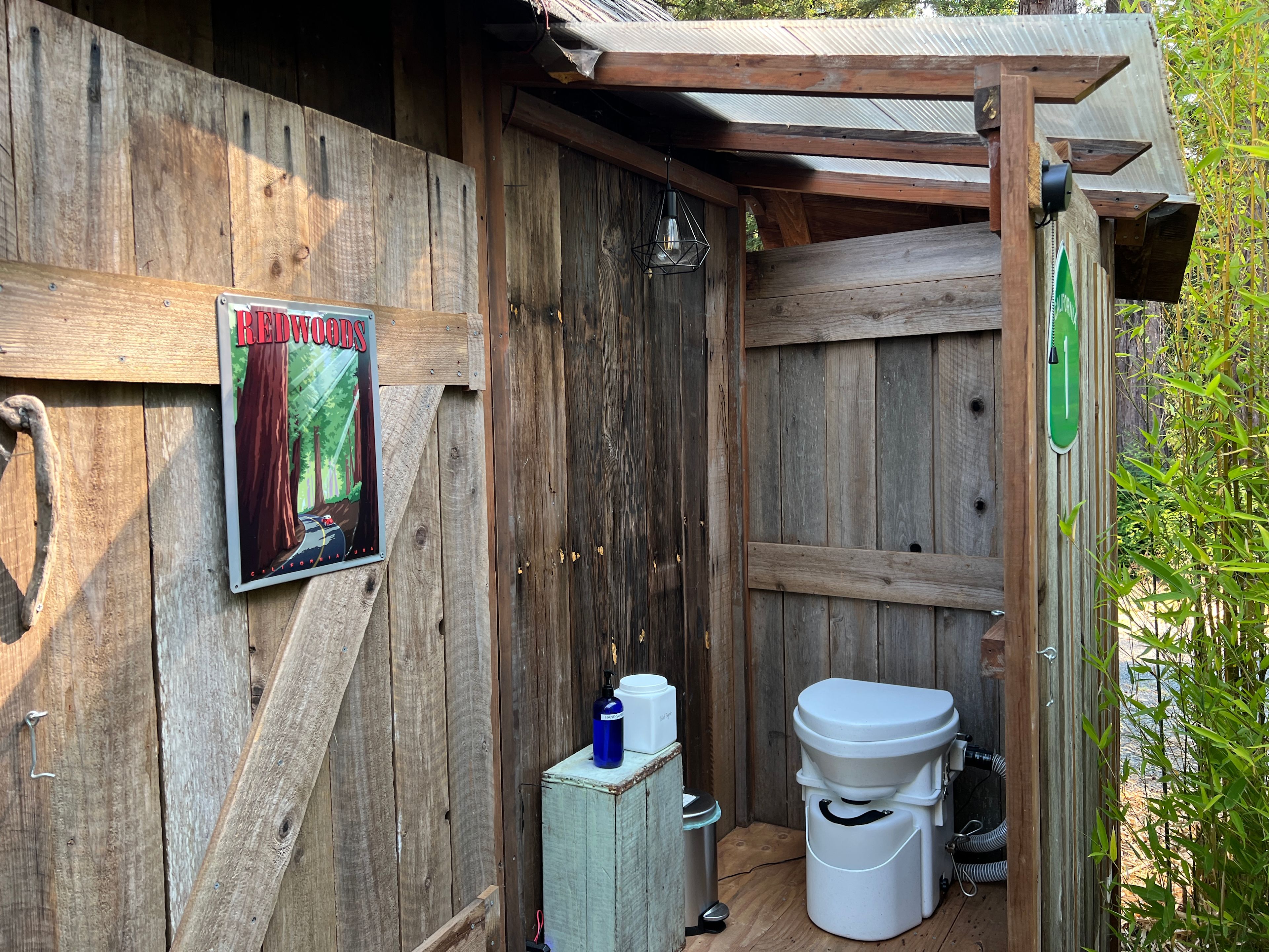 Cabins in W County Sonoma Redwoods