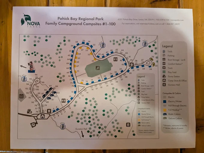 Pohick Bay Campground and Park Office