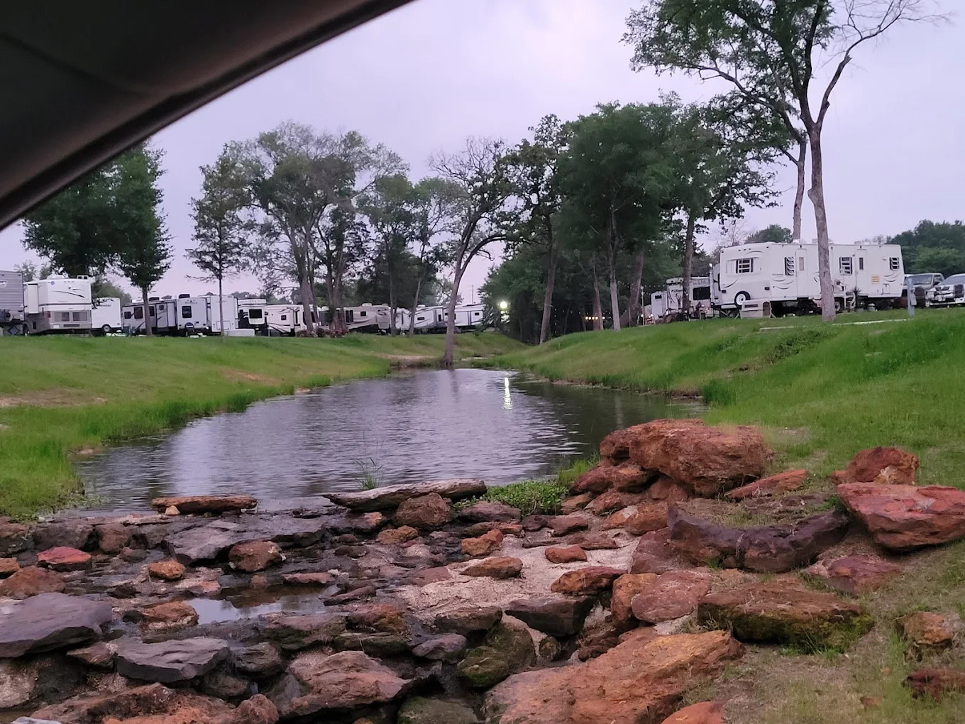 Blue Sky at Cedar Creek Lake RV Park