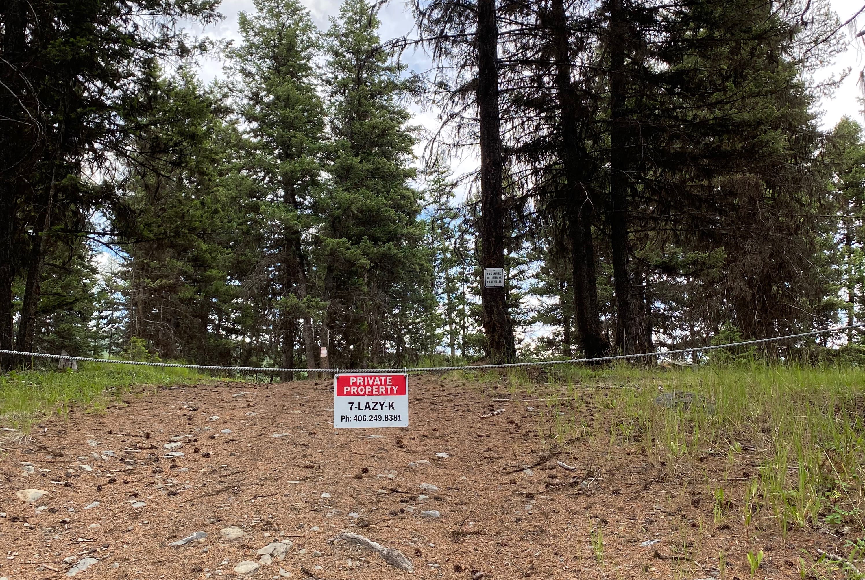 Monk's Ridge, Island Lake