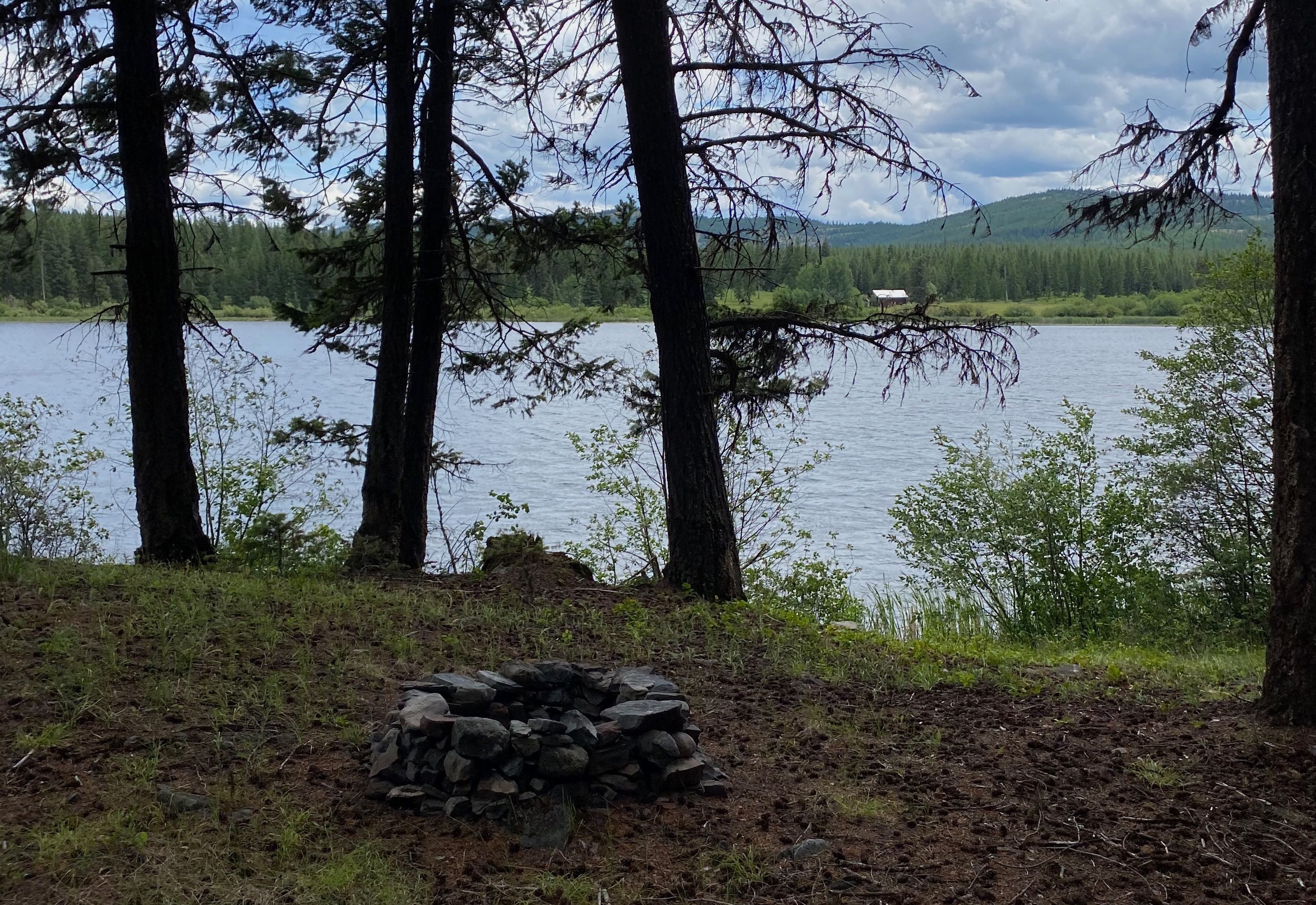 Monk's Ridge, Island Lake