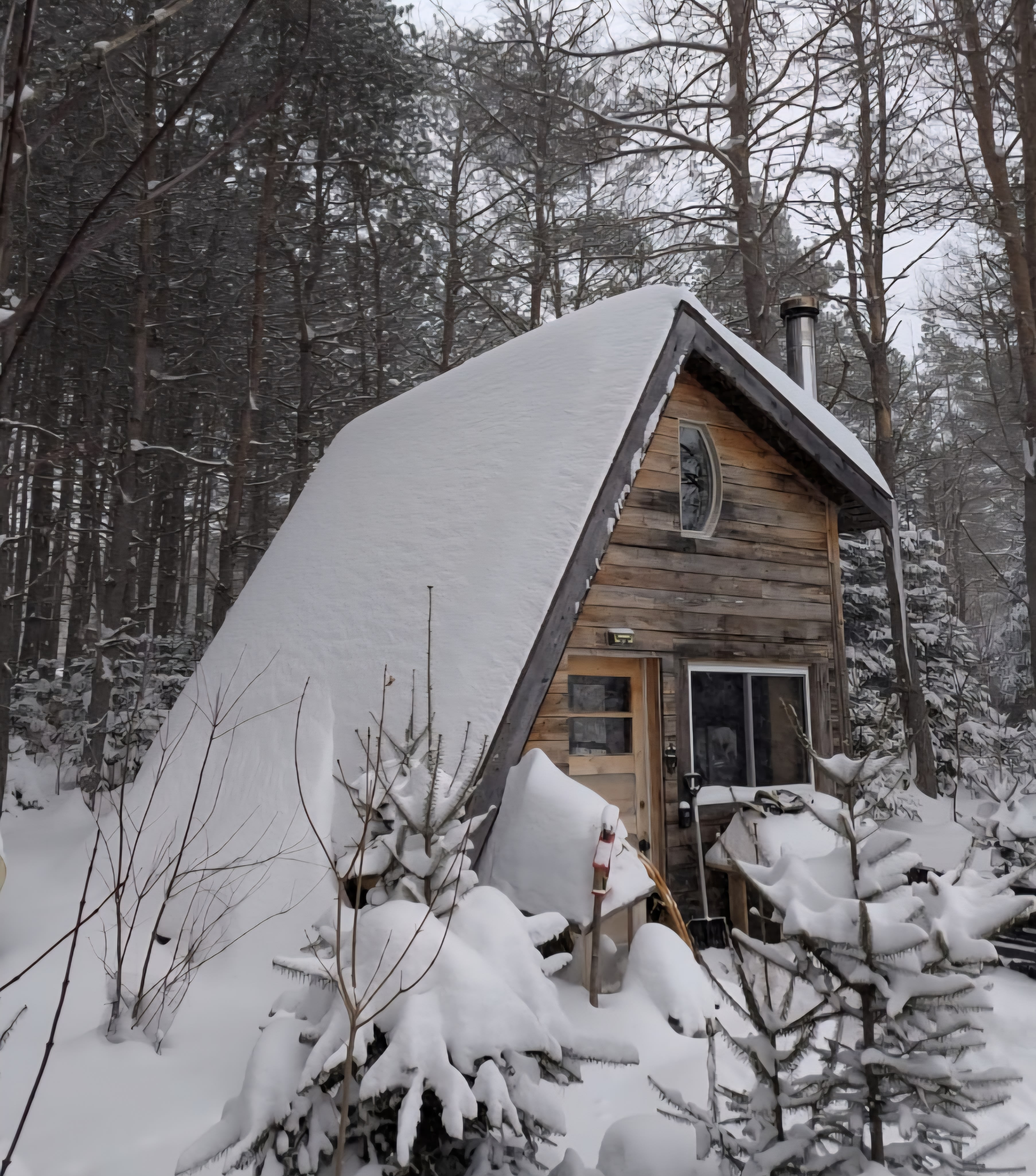 Winter at the cabin is so much more magical than we ever imagined.