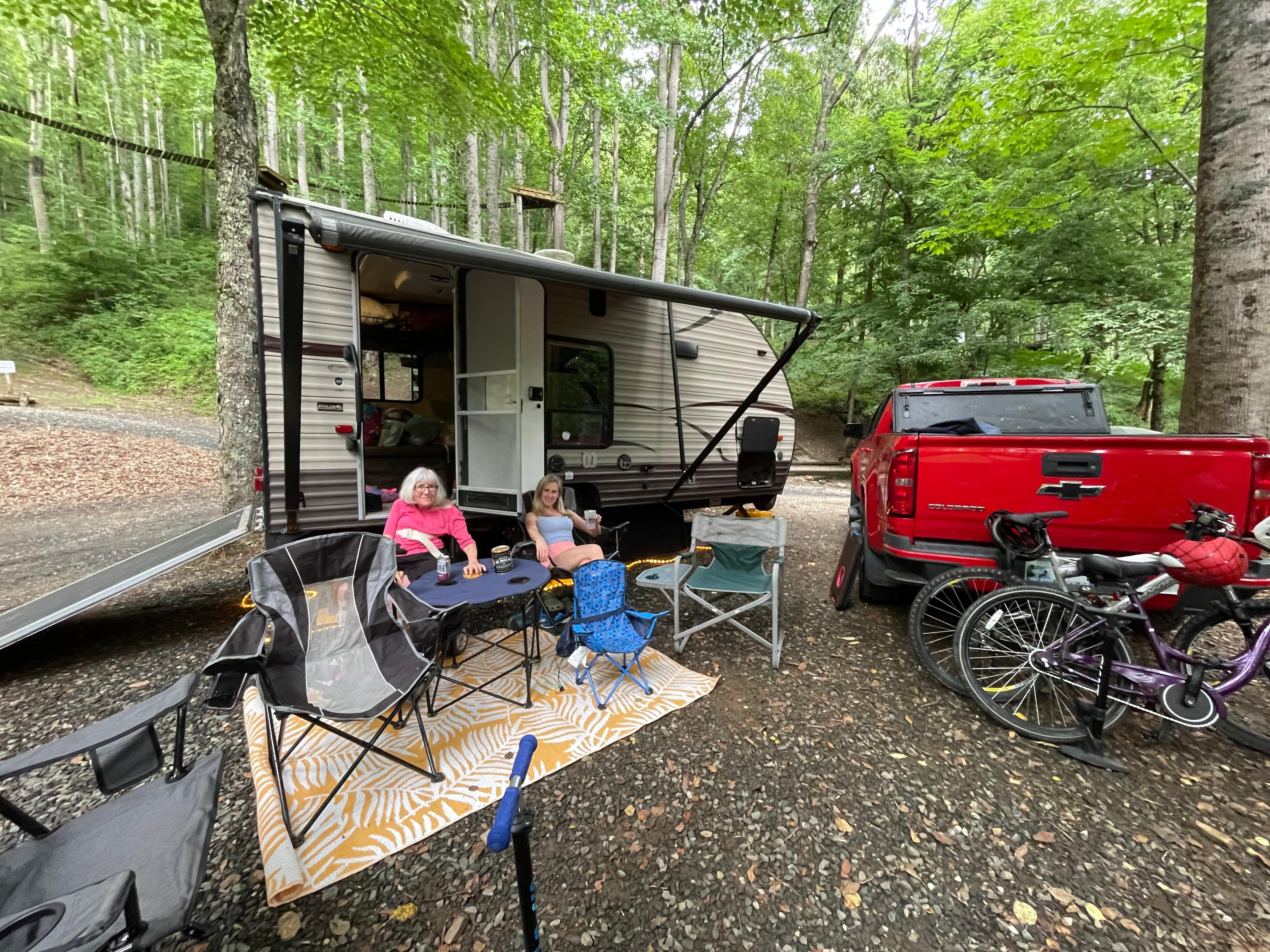 Plumtree Campground Tents & Cabins