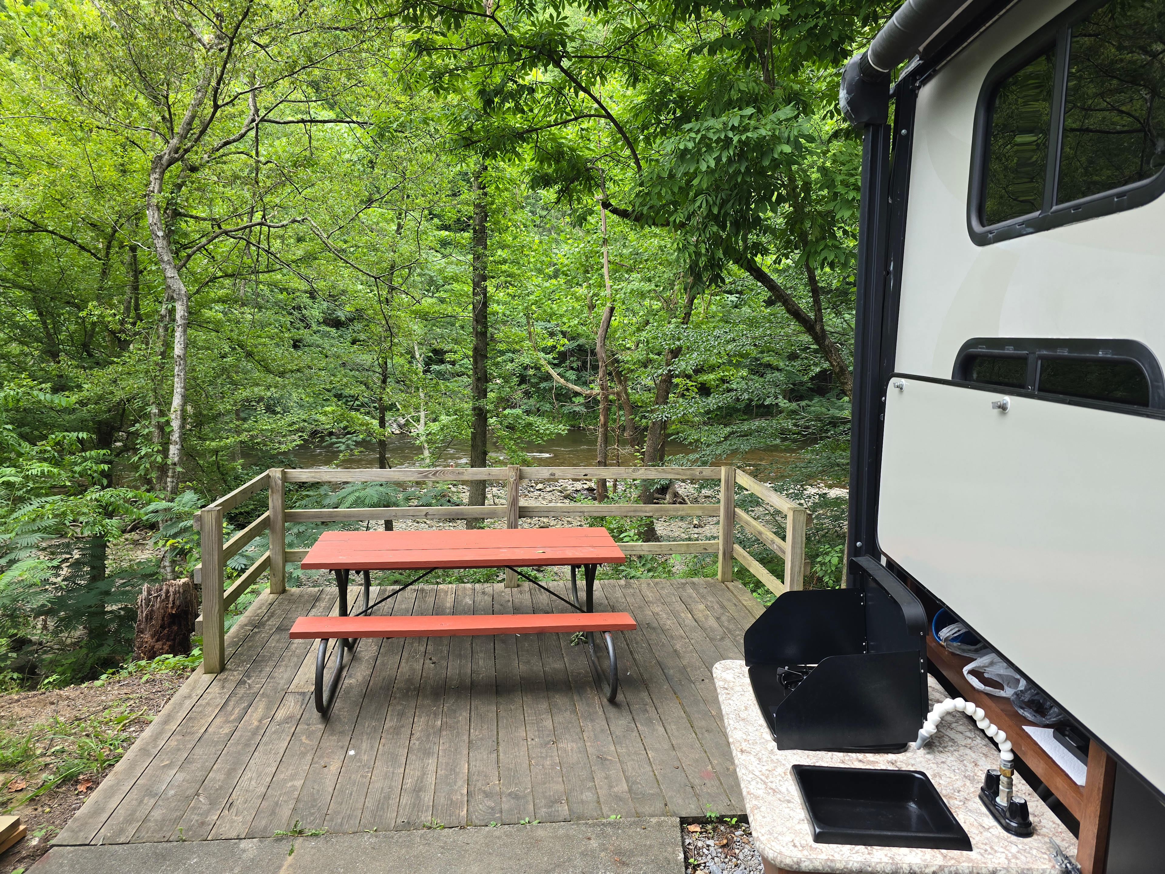 Over looking the Little River