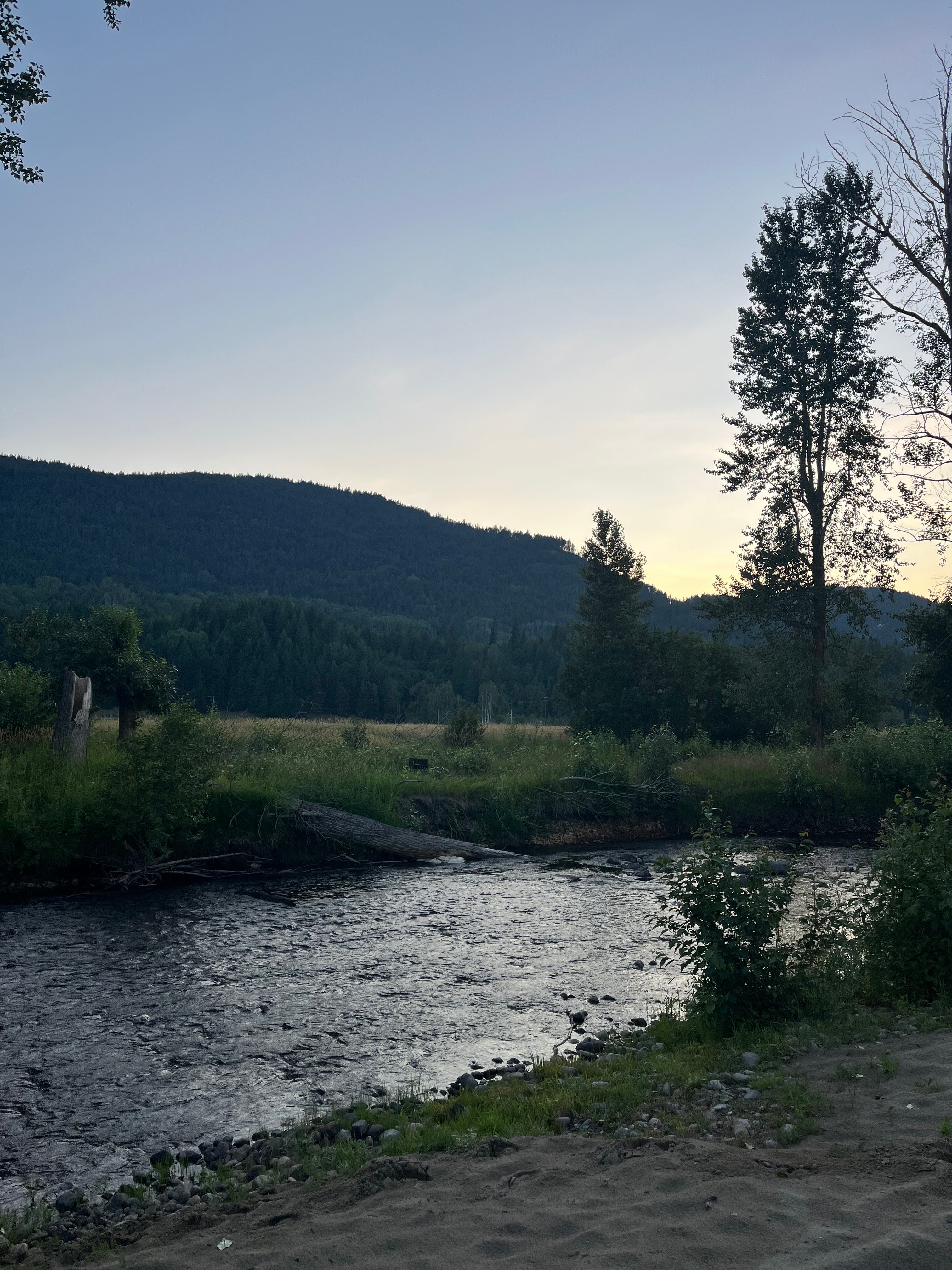 Deep Creek at dusk