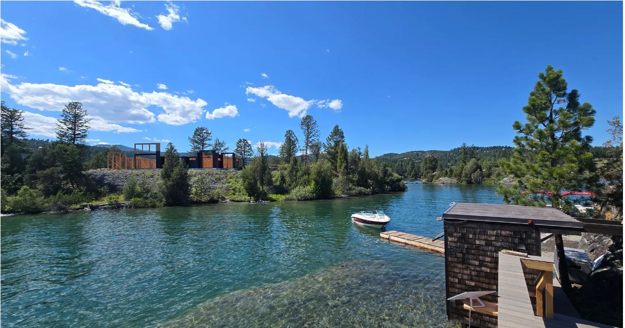 Flathead Lake Island Chalet